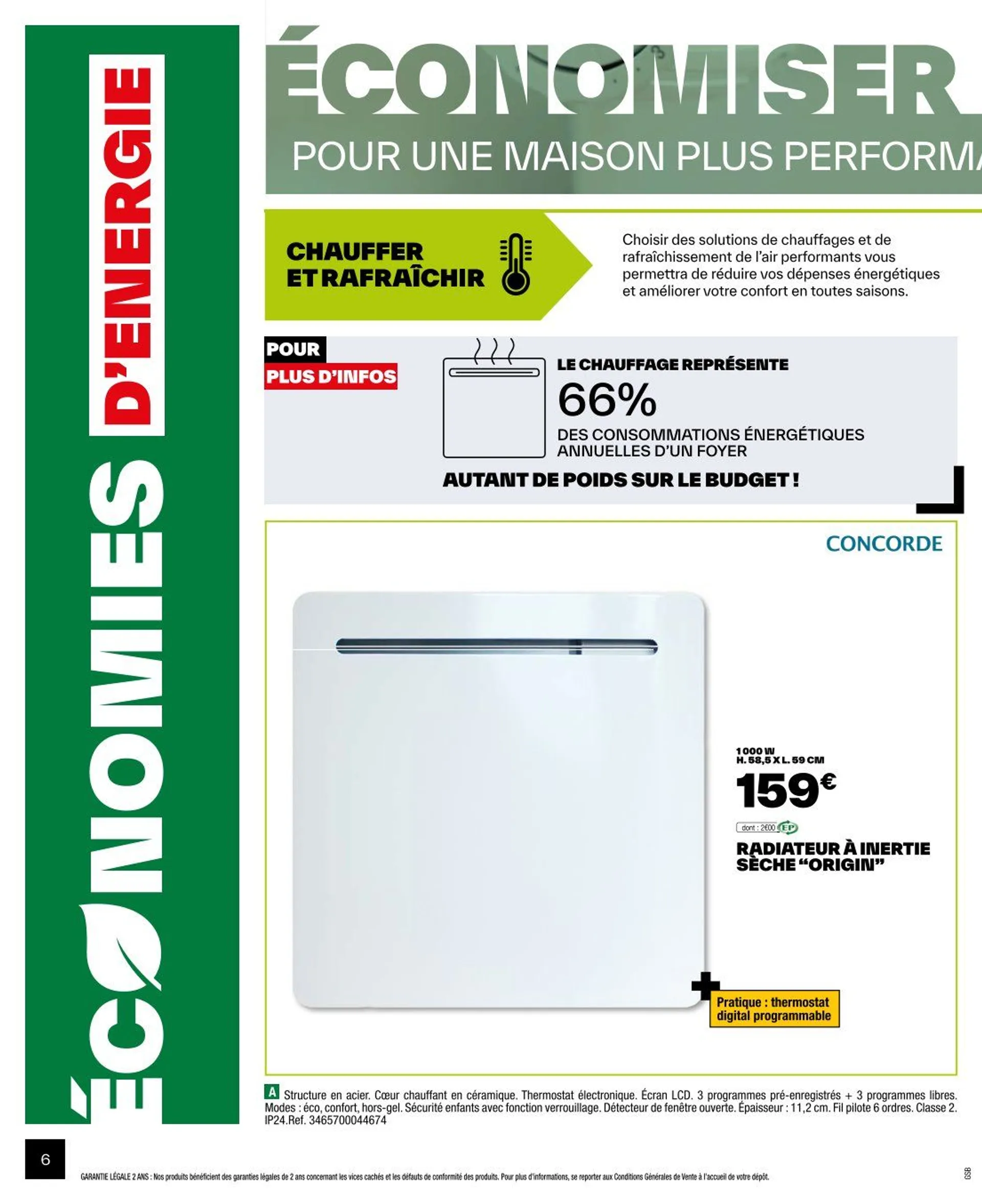 Brico Dépôt Brochures Offres du 4 octobre au 5 décembre 2024 - Catalogue page 6