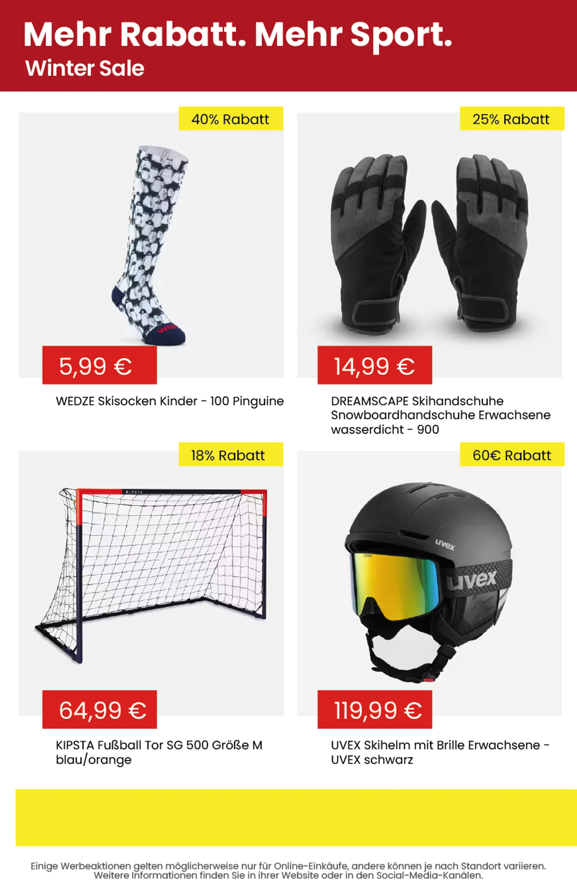 Decathlon Prospekt von 26. Dezember bis 16. Januar 2025 - Prospekt seite 9