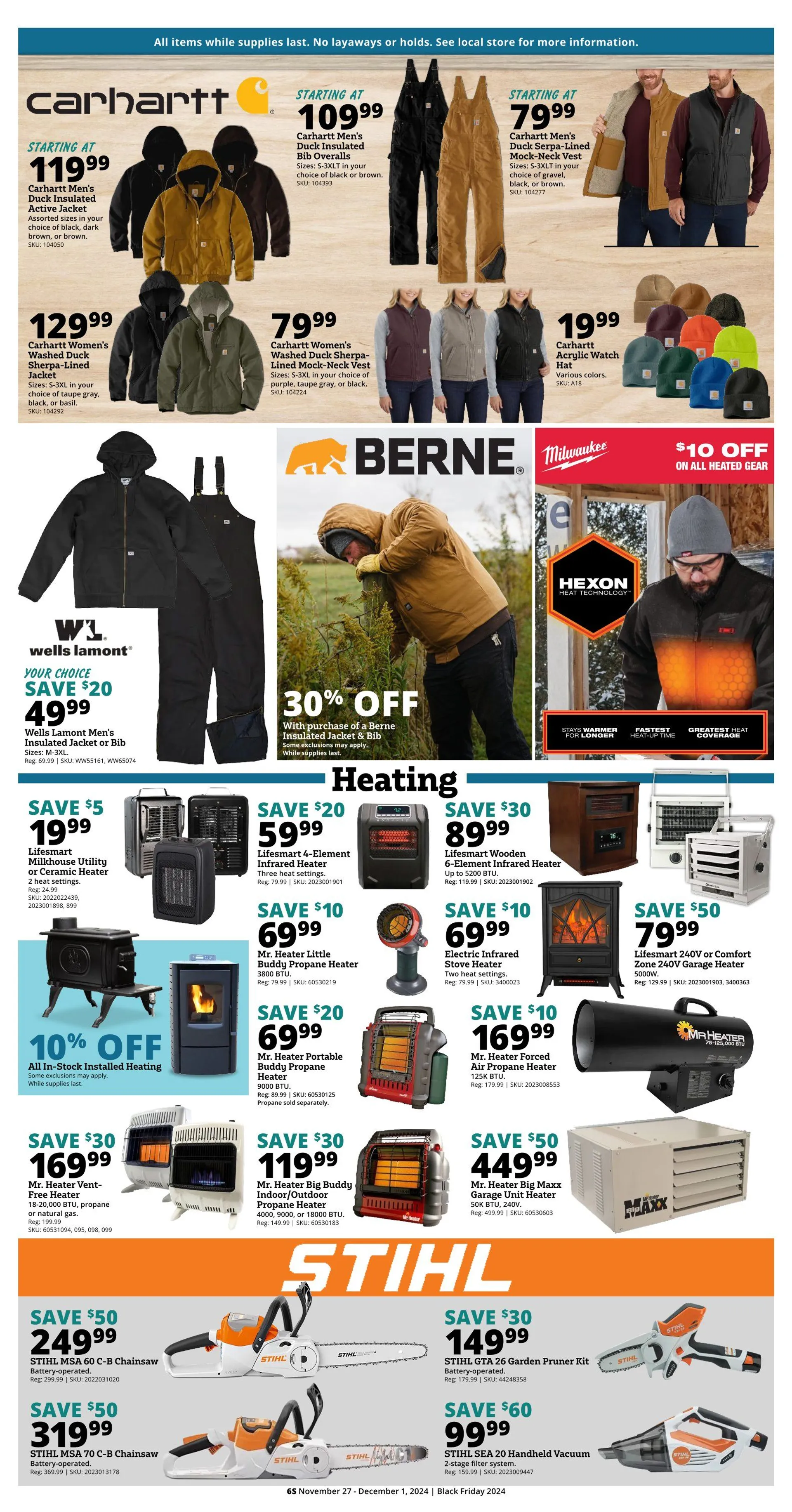 Weekly ad Rural King Deals from November 27 to December 1 2024 - Page 6