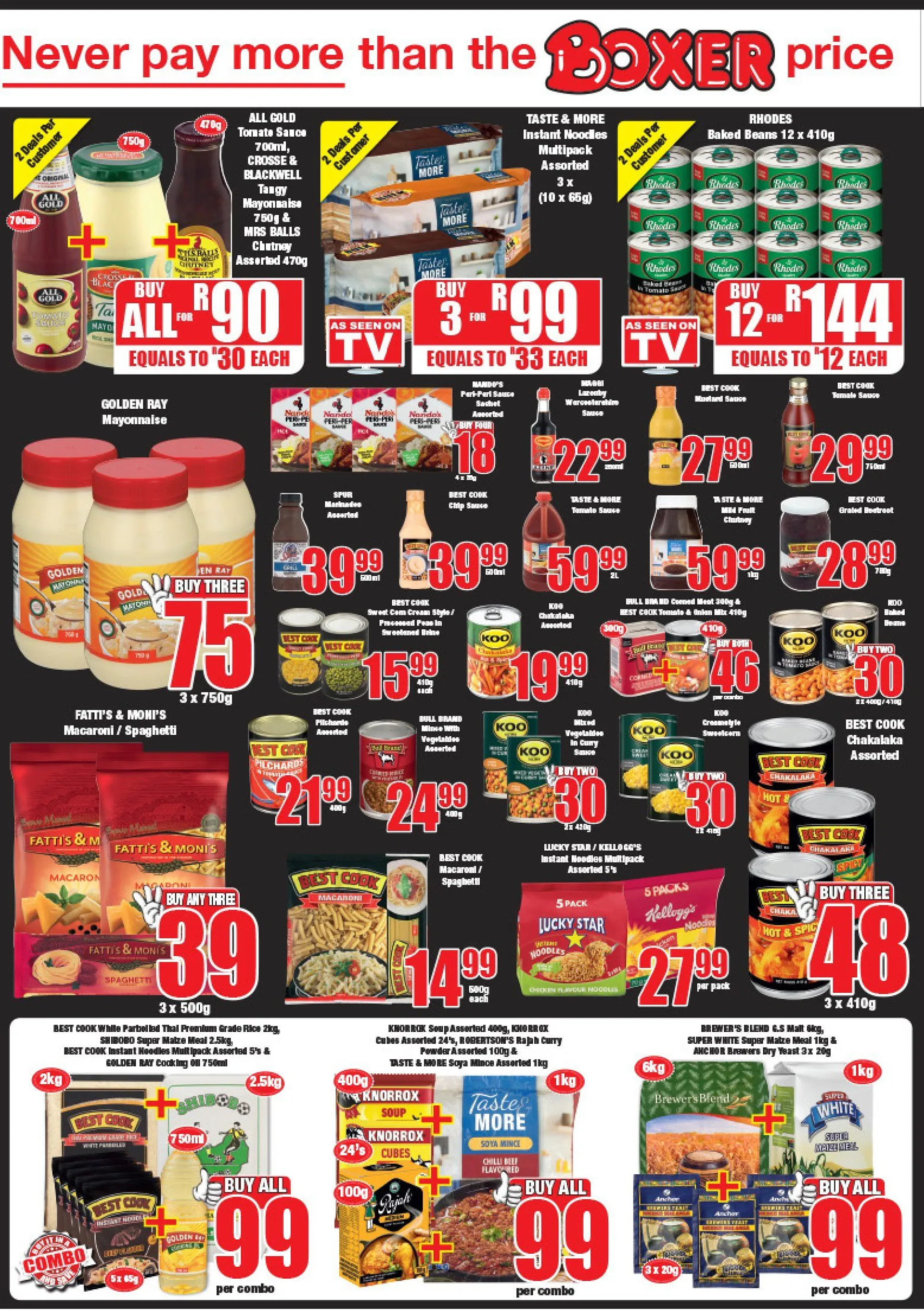 Boxer Weekly Ad from 25 November to 1 December 2024 - Catalogue Page 6