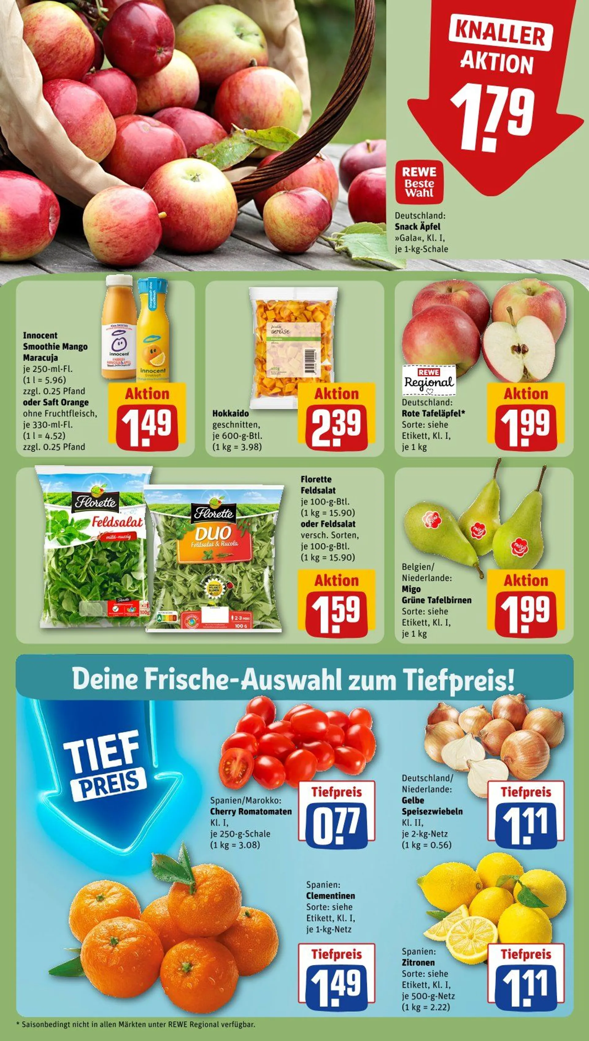 REWE Prospekt von 21. Oktober bis 26. Oktober 2024 - Prospekt seite 6