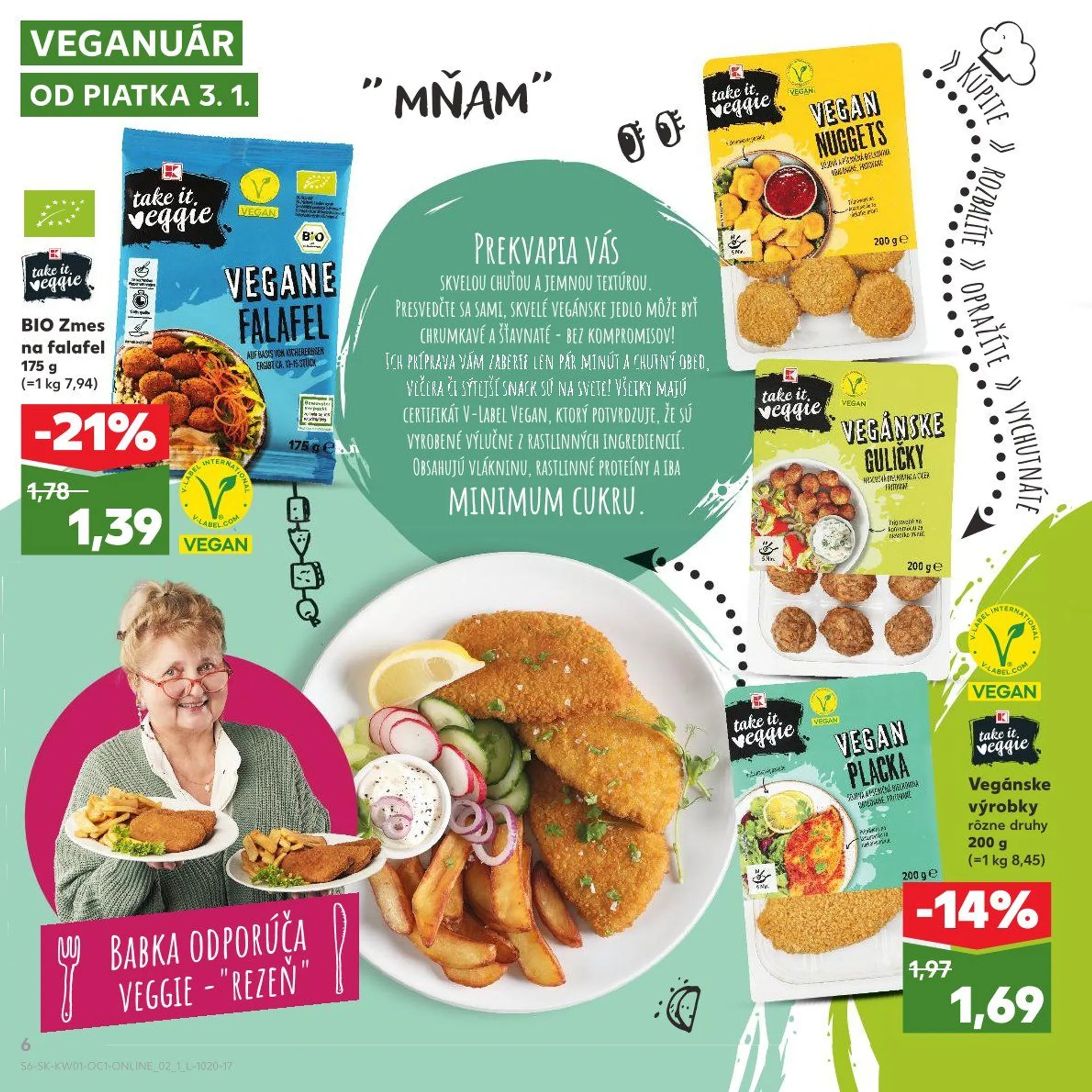 Leták: Kaufland Ponudbe od 8. januára do 31. januára 2025 - Prehľad Stránky 6