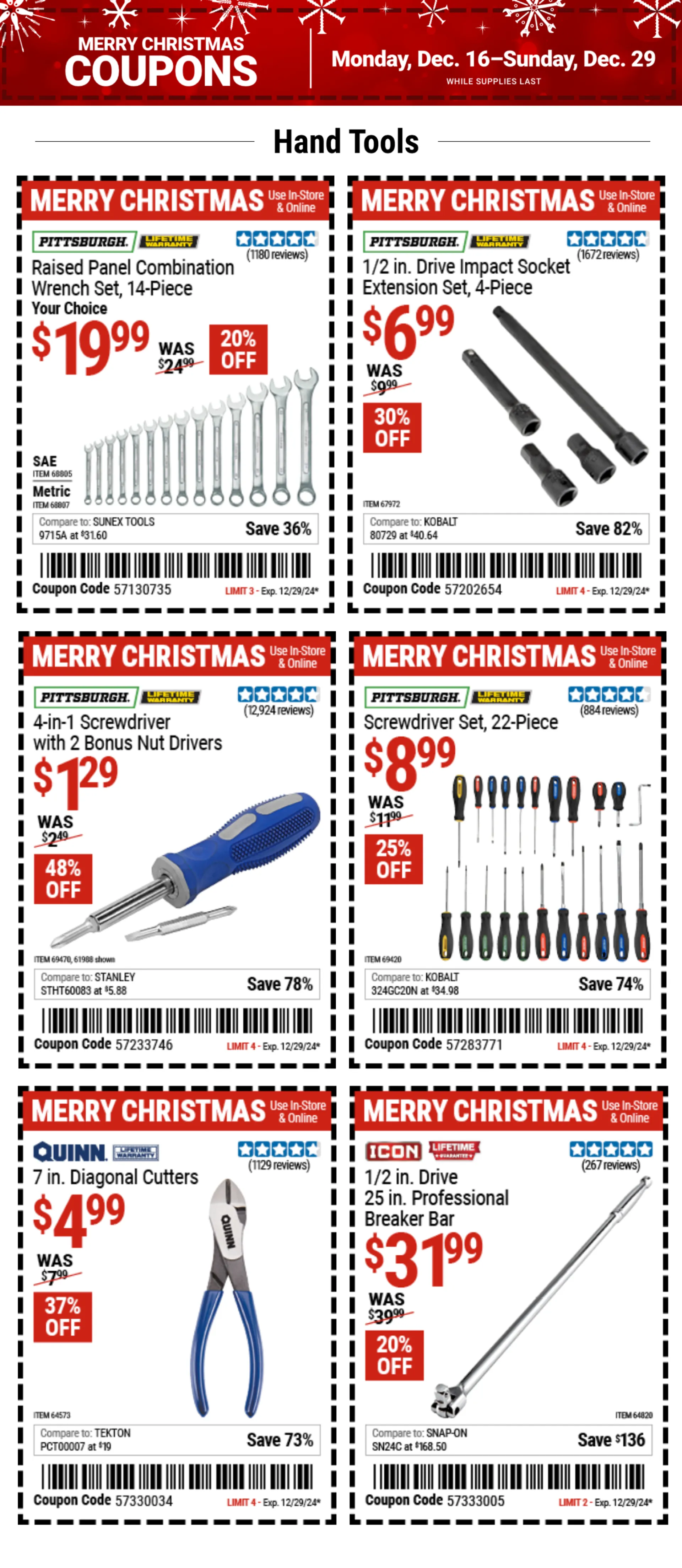 Weekly ad Christmas coupons from December 18 to December 29 2024 - Page 4