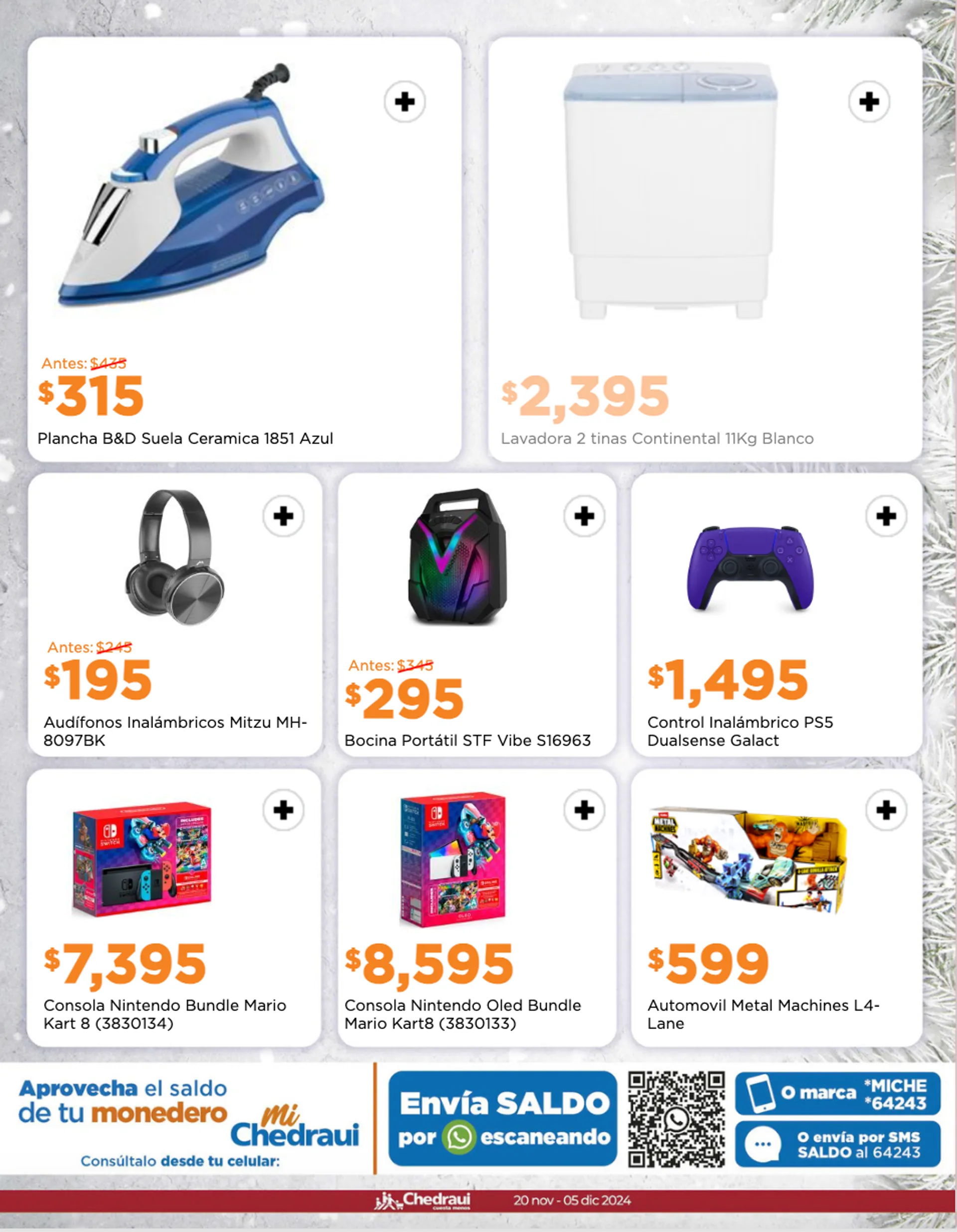 Catálogo de Ofertas de Navidad en Chedraui 20 de noviembre al 5 de diciembre 2024 - Pagina 5