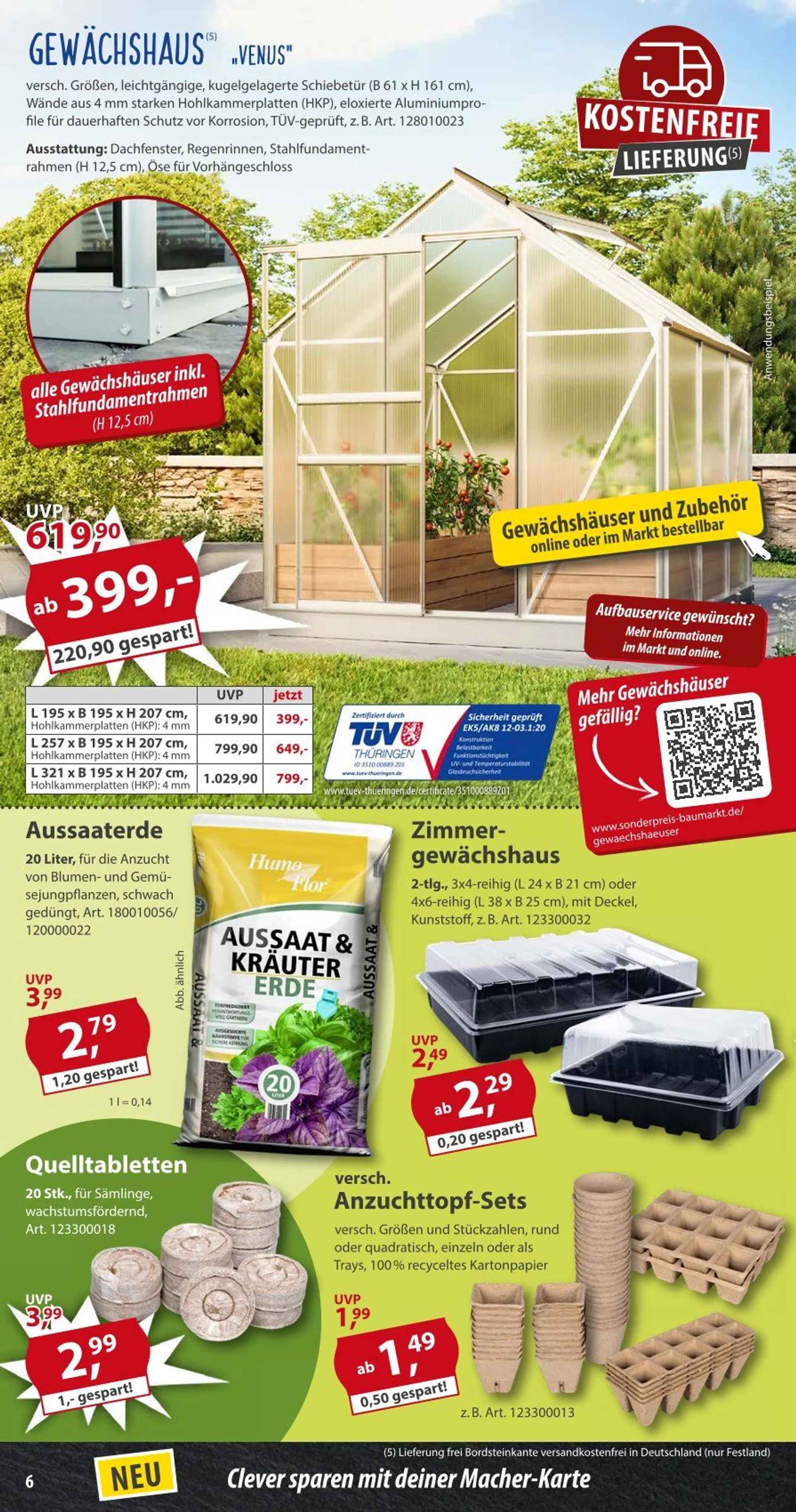 Sonderpreis-Baumarkt Prospekte von 20. Februar bis 21. Februar 2025 - Prospekt seite 6