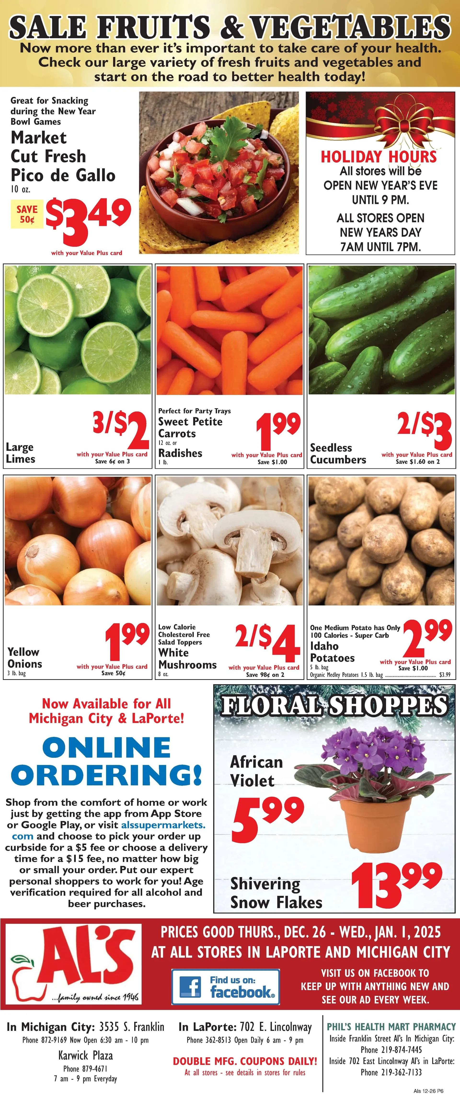 Weekly ad Al's Supermarket from December 26 to January 1 2025 - Page 6