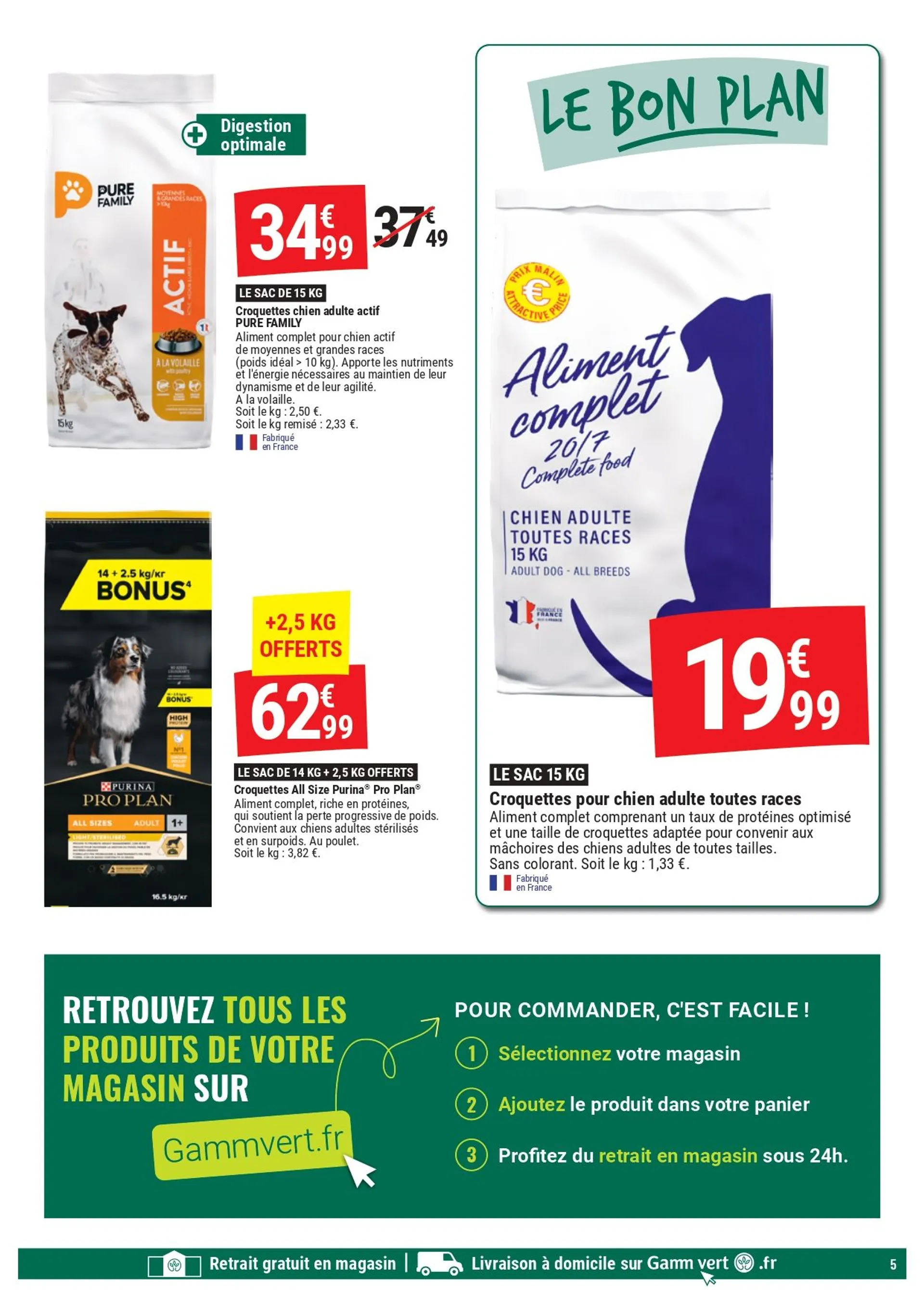 Promos de Gamm vert du 11 septembre au 22 septembre 2024 - Catalogue page 5