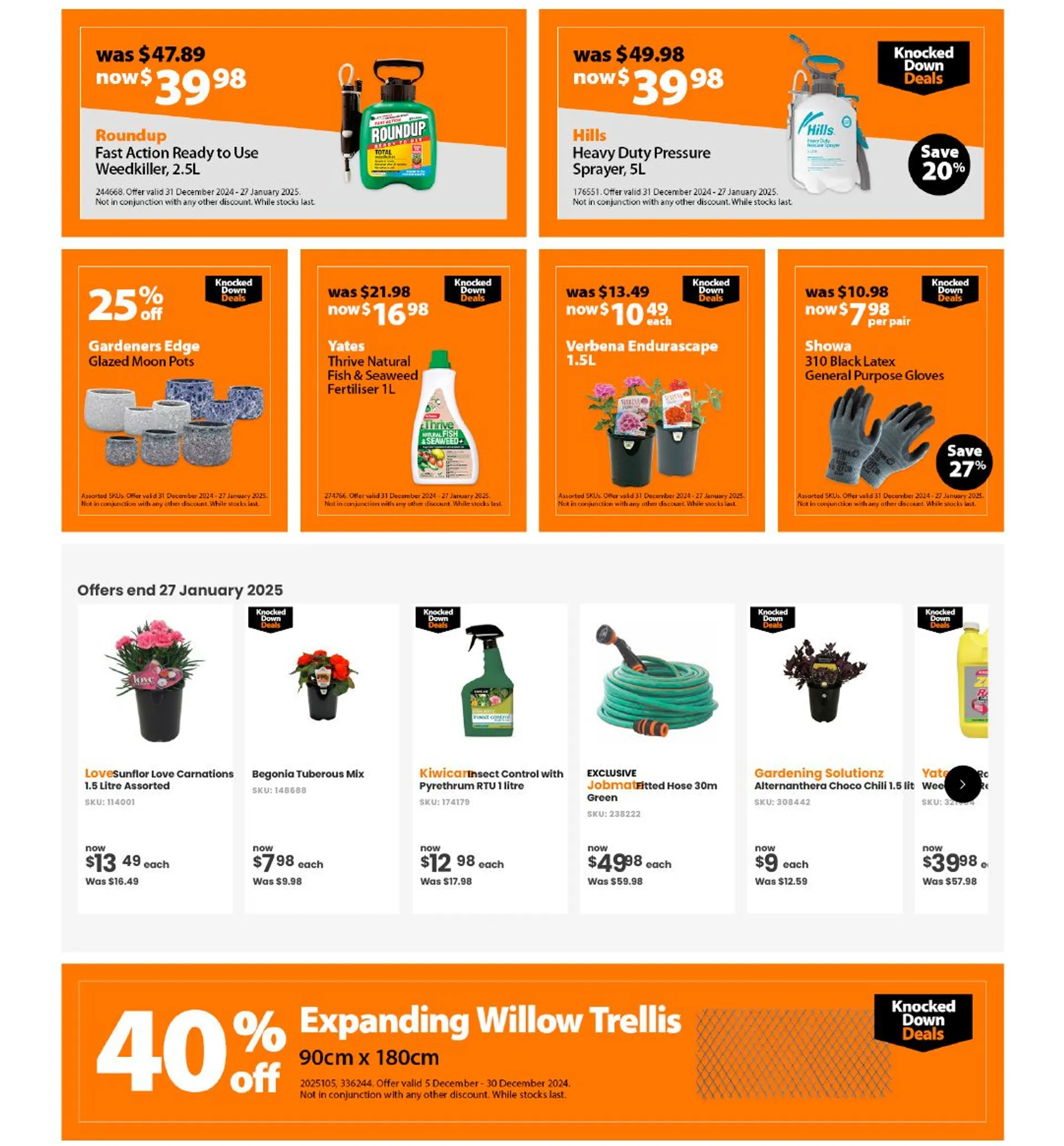 Mitre 10 Weekly Offers from 17 January to 27 January 2025 - Catalogue Page 5