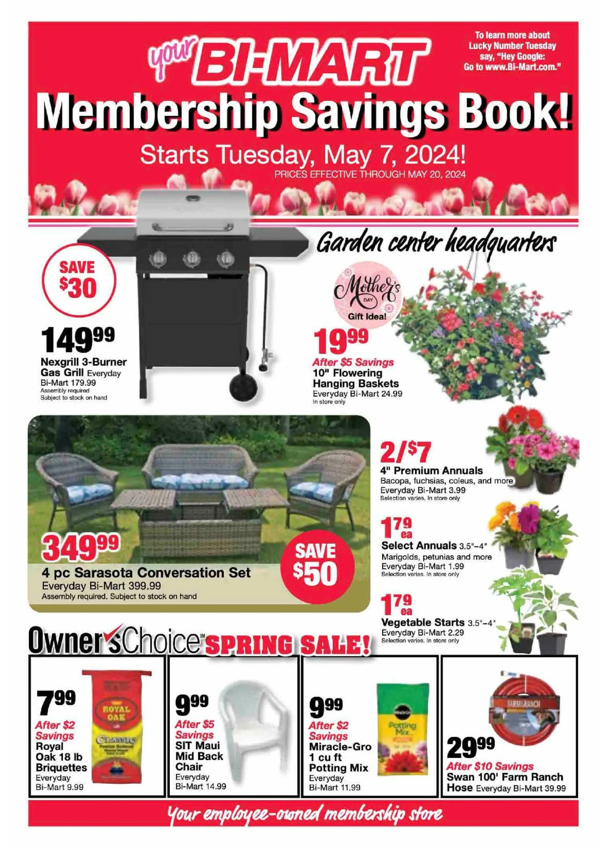 Weekly ad BI-MART SALES from May 7 to May 20 2024 - Page 
