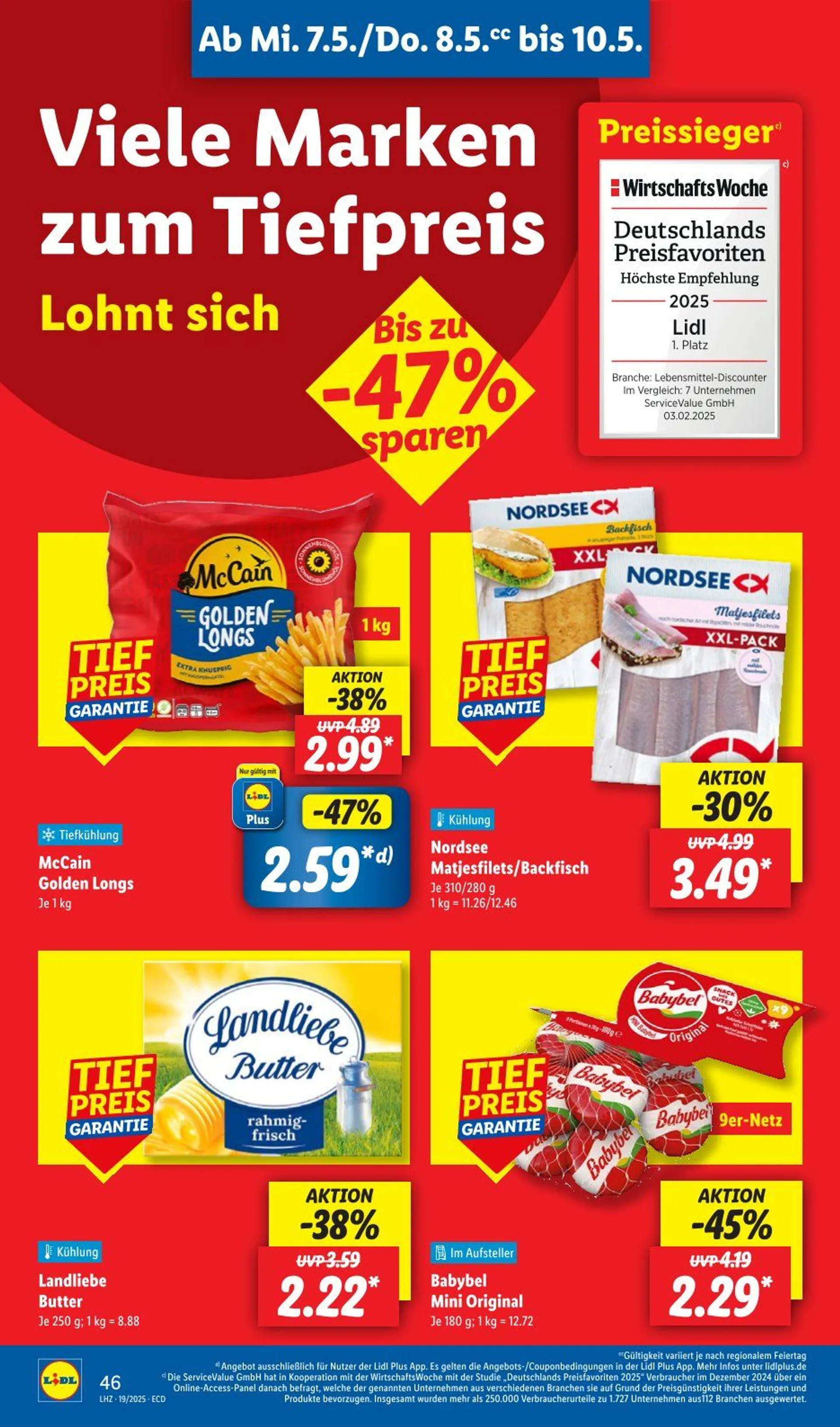 Lidl Prospekt von 5. Mai bis 10. Mai 2025 - Prospekt seite 62