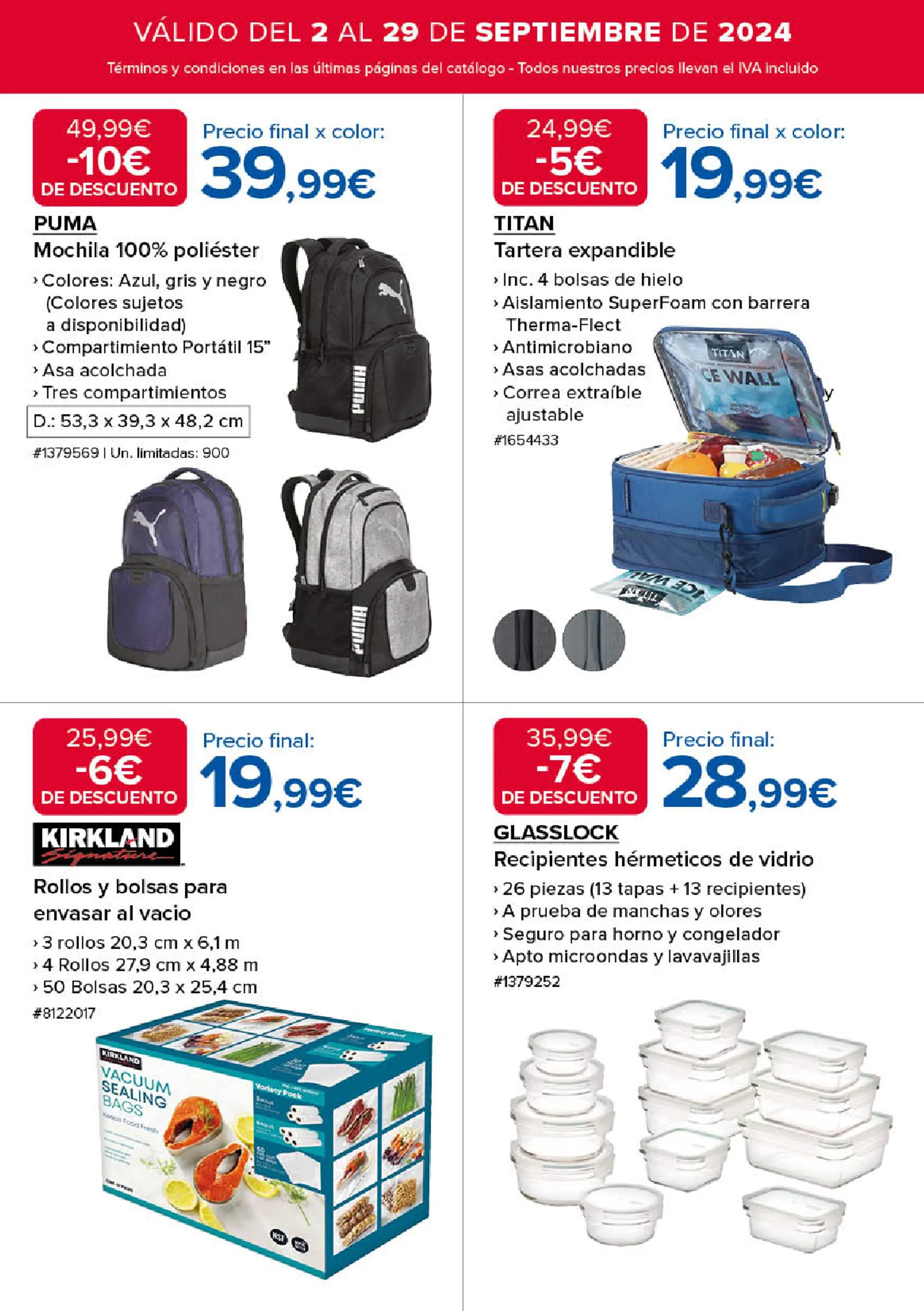 Catálogo de Costco Ofertas de Folletos 2 de septiembre al 29 de septiembre 2024 - Página 7