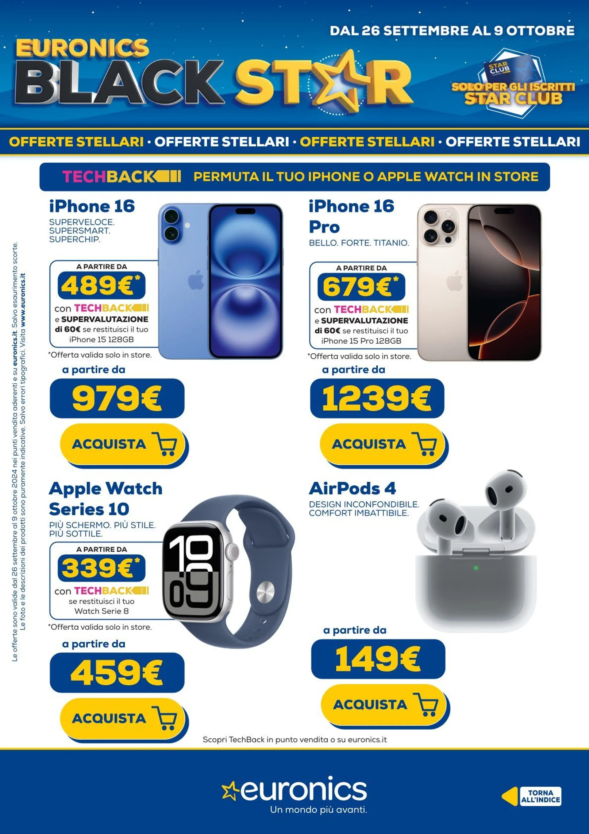 Euronics Brochure Offerte da 26 settembre a 9 ottobre di 2024 - Pagina del volantino 7