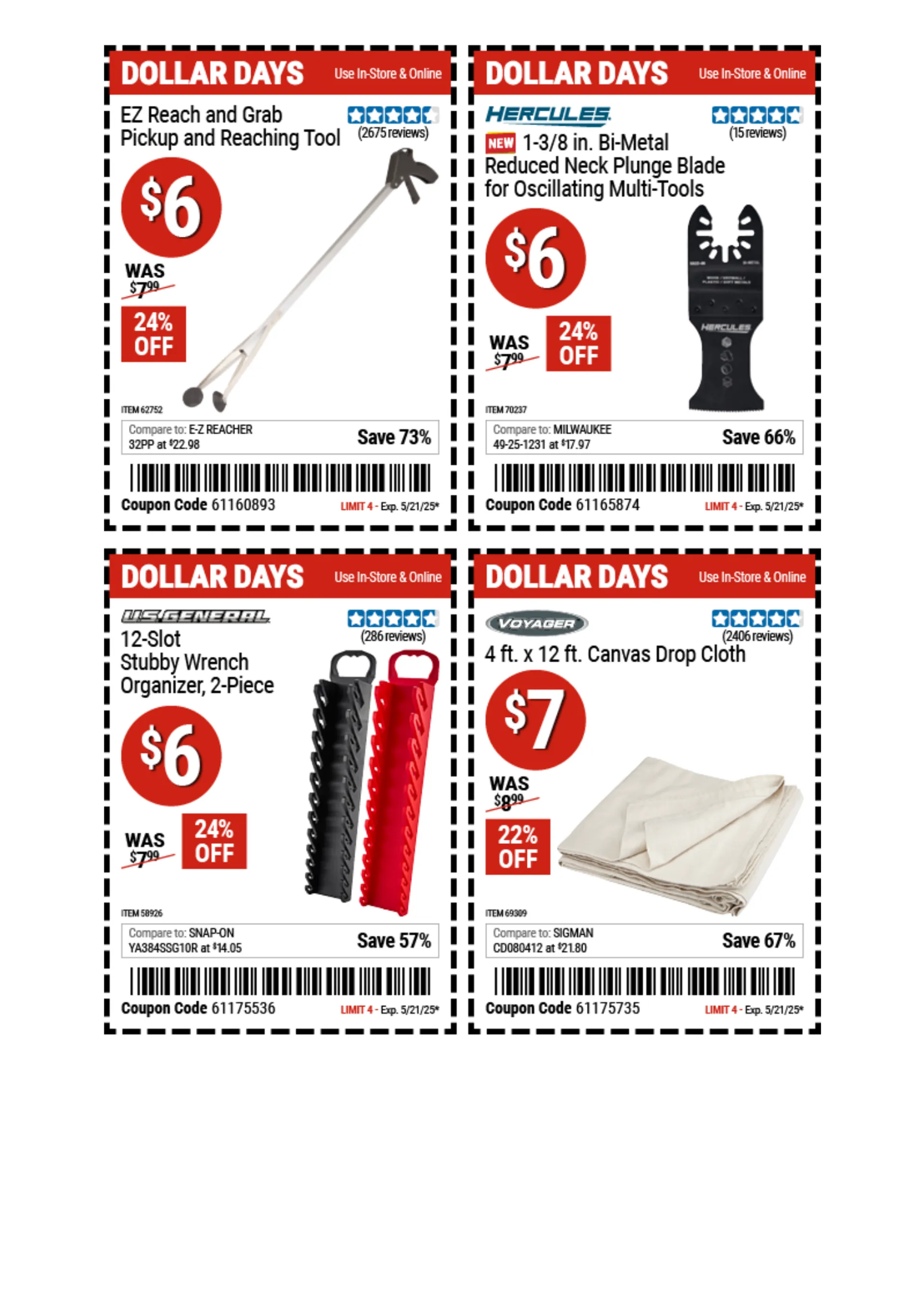 Weekly ad Coupons and Instant Savings  from May 8 to May 22 2025 - Page 6