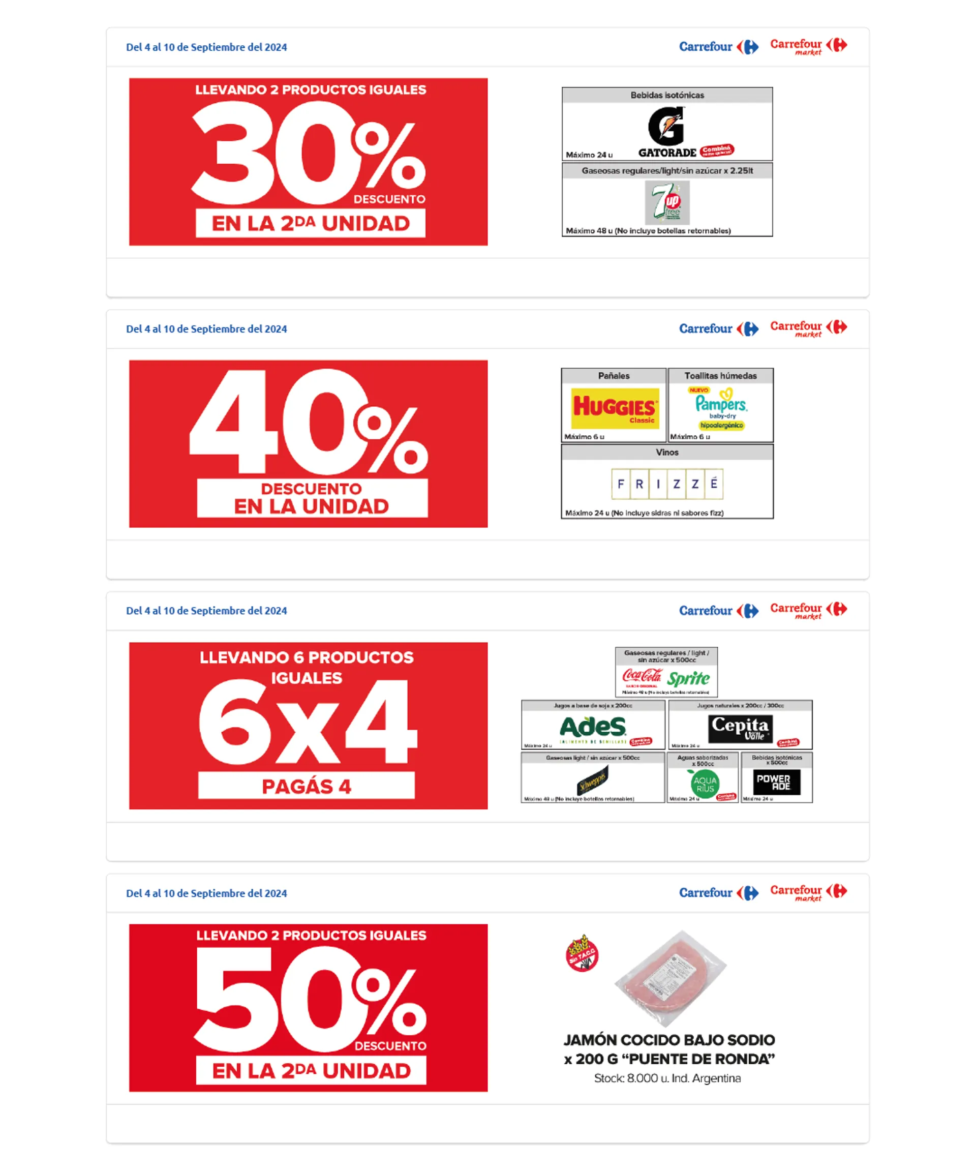 Ofertas de Carrefour Liquidación semanal 4 de septiembre al 10 de septiembre 2024 - Página 6 del catálogo