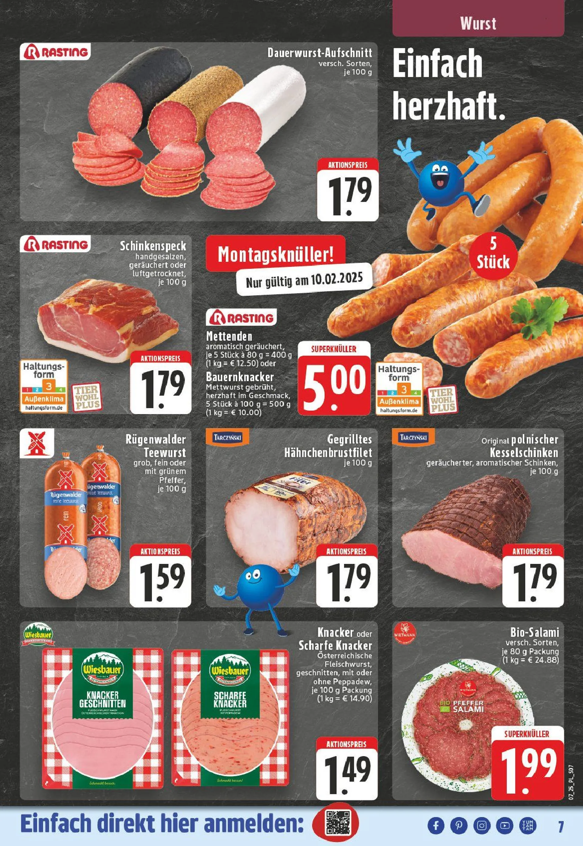 Edeka Prospekt von 10. Februar bis 15. Februar 2025 - Prospekt seite 7