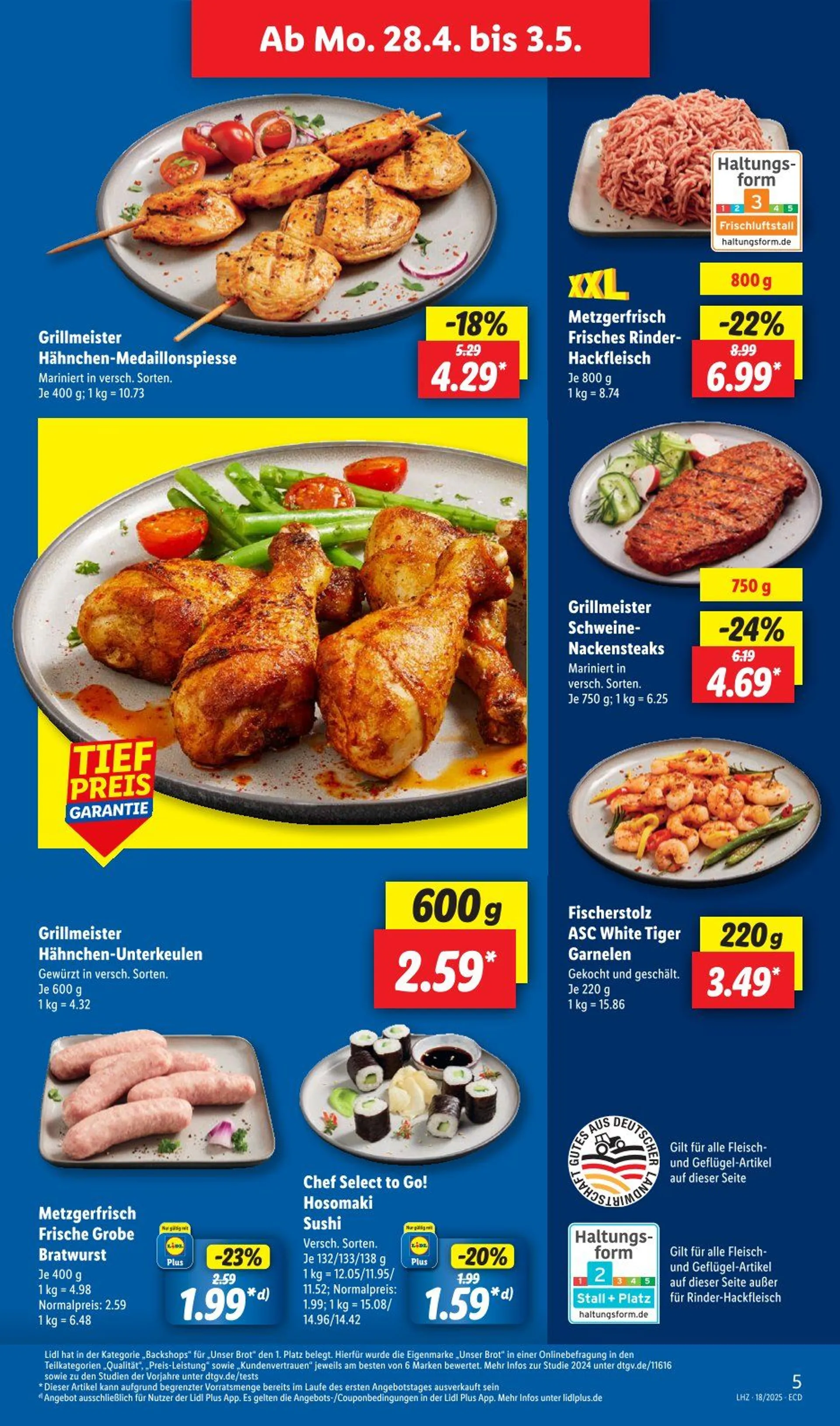 Lidl Prospekt von 28. April bis 3. Mai 2025 - Prospekt seite 7