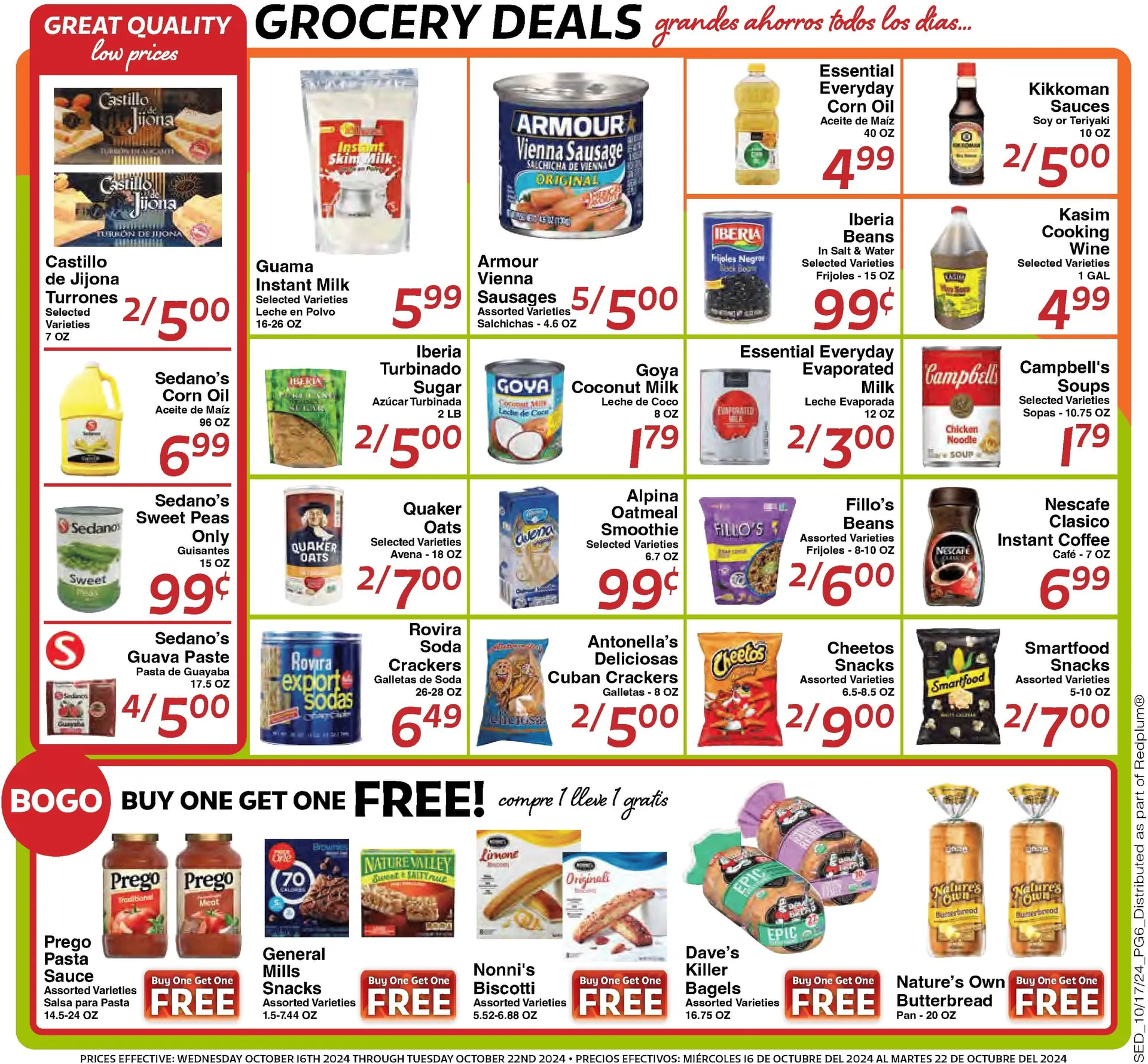 Weekly ad Sedano's weekly ads from October 16 to October 22 2024 - Page 6