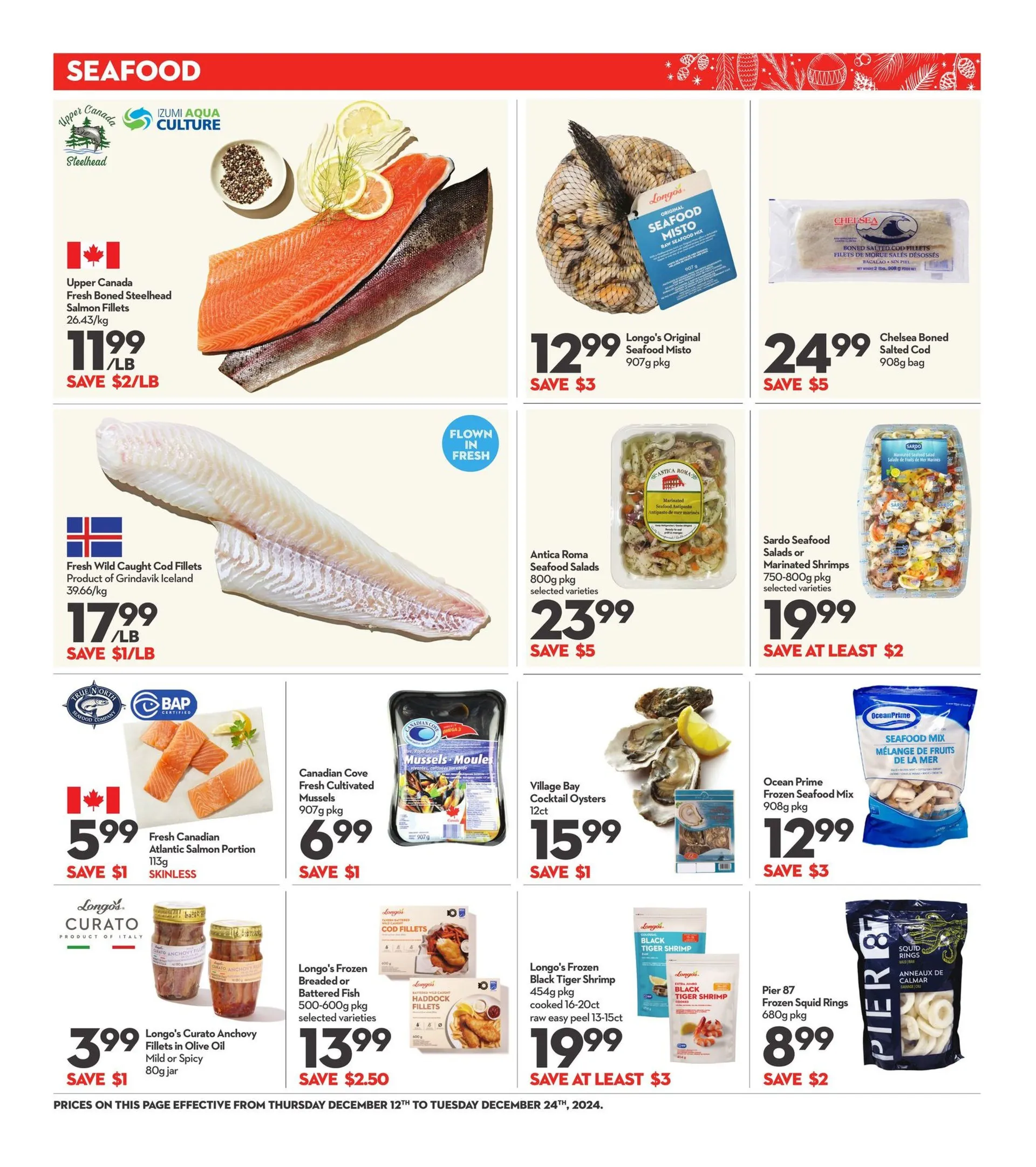 Longo's Deals from December 12 to December 24 2024 - flyer page 7