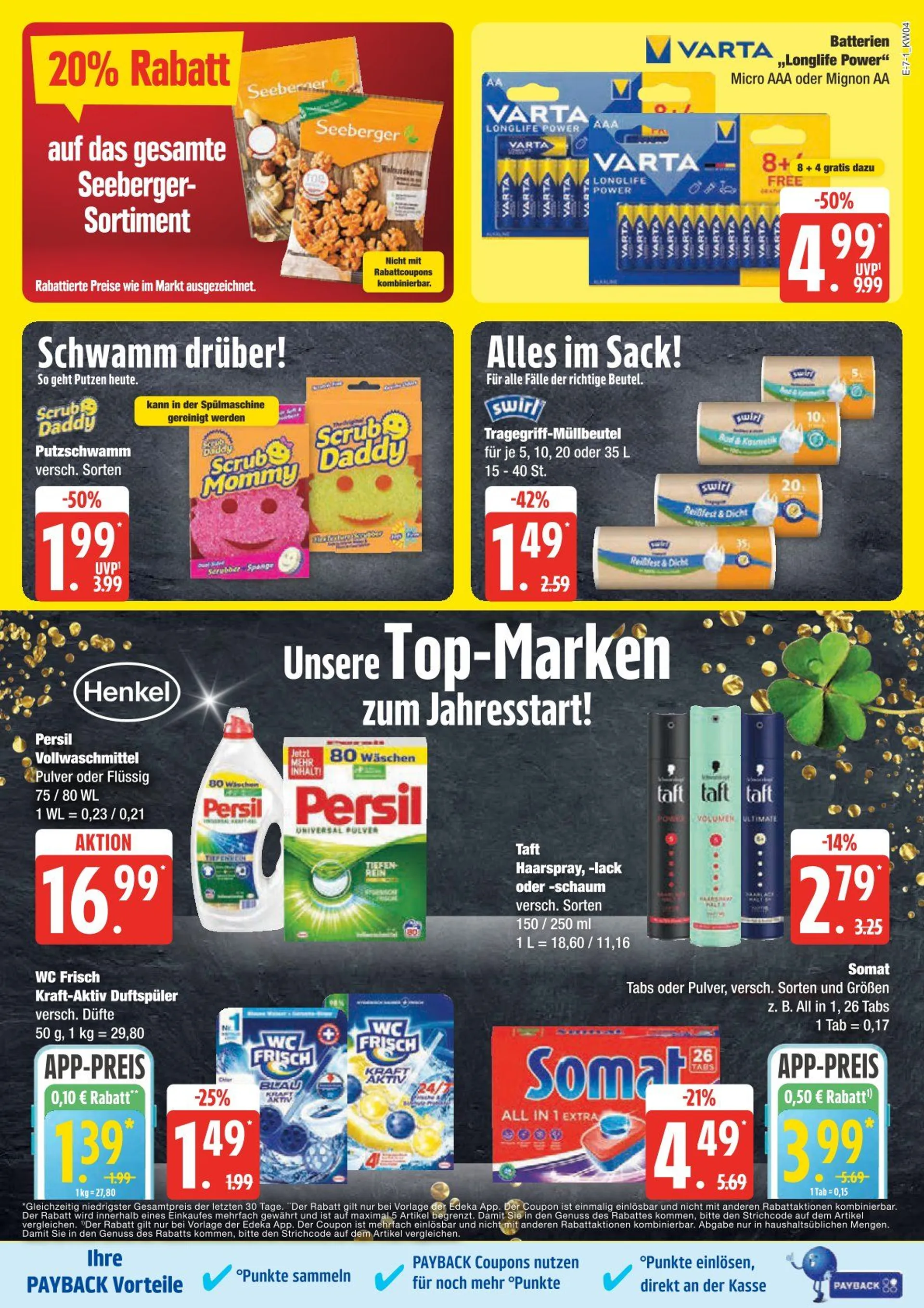 Edeka Prospekt von 21. Januar bis 25. Januar 2025 - Prospekt seite 7