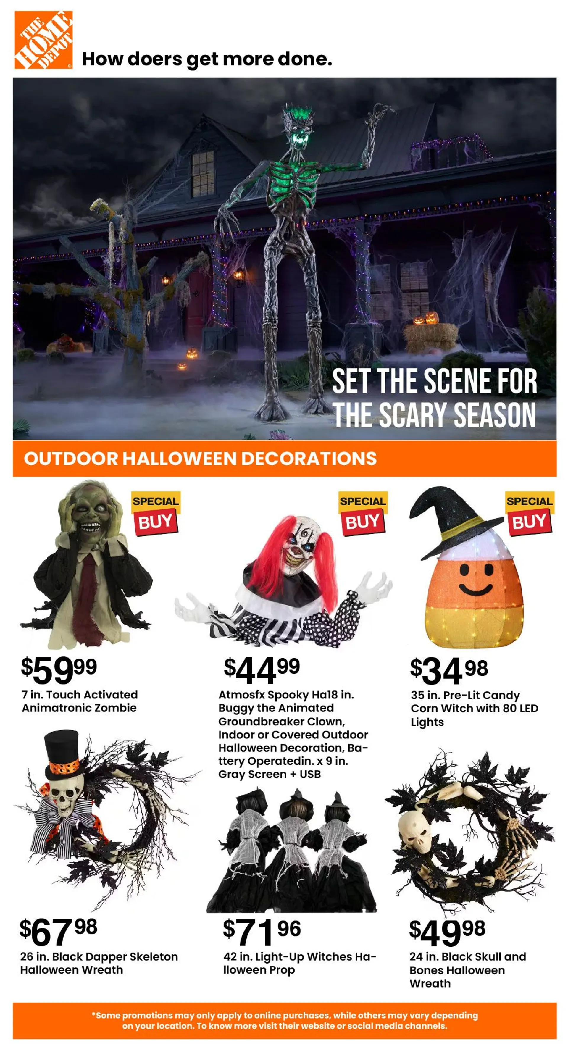 Weekly ad The Home Depot Halloween Big Discounts from September 13 to October 14 2024 - Page 6