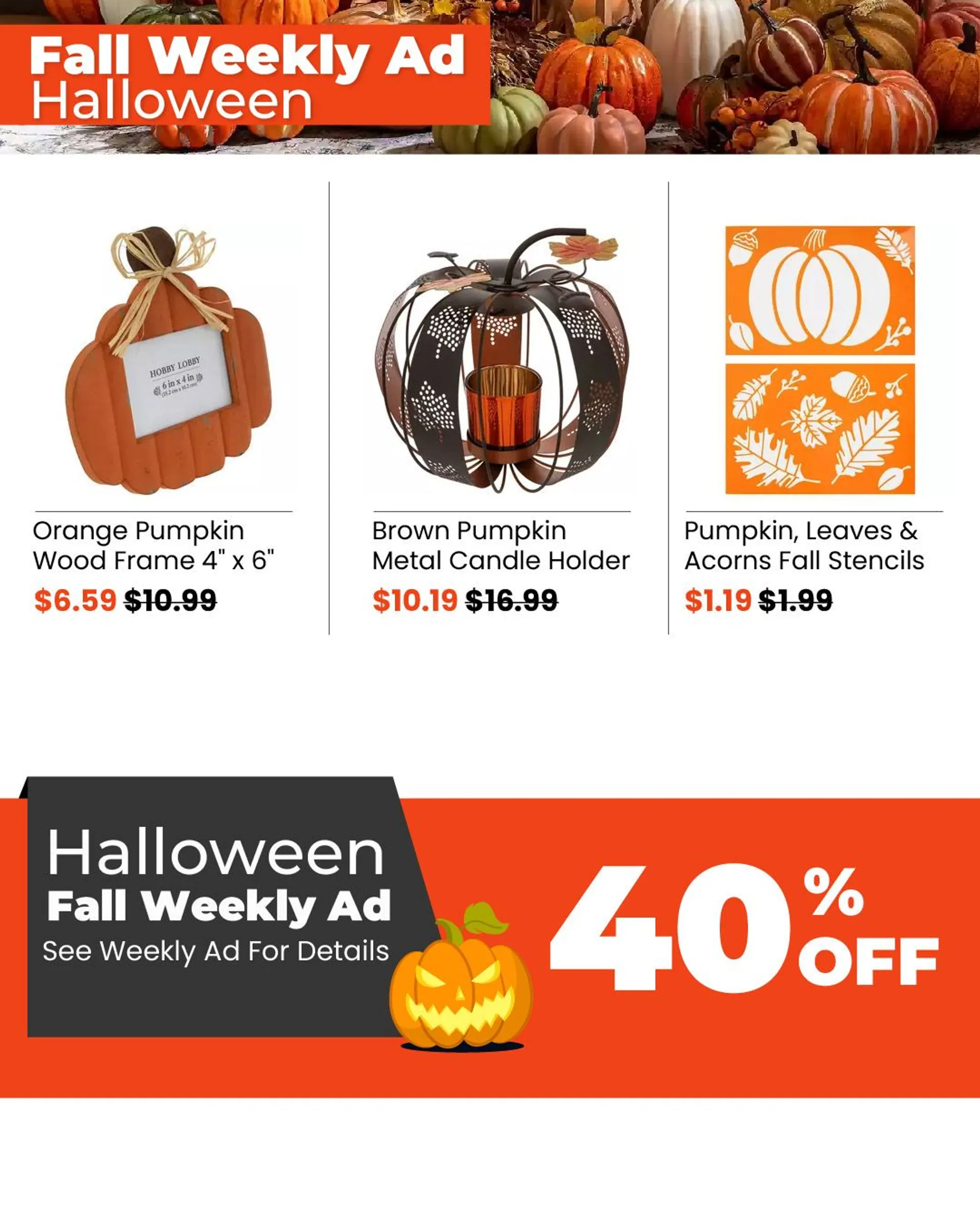 Weekly ad Halloween Decorations from October 1 to October 31 2024 - Page 6