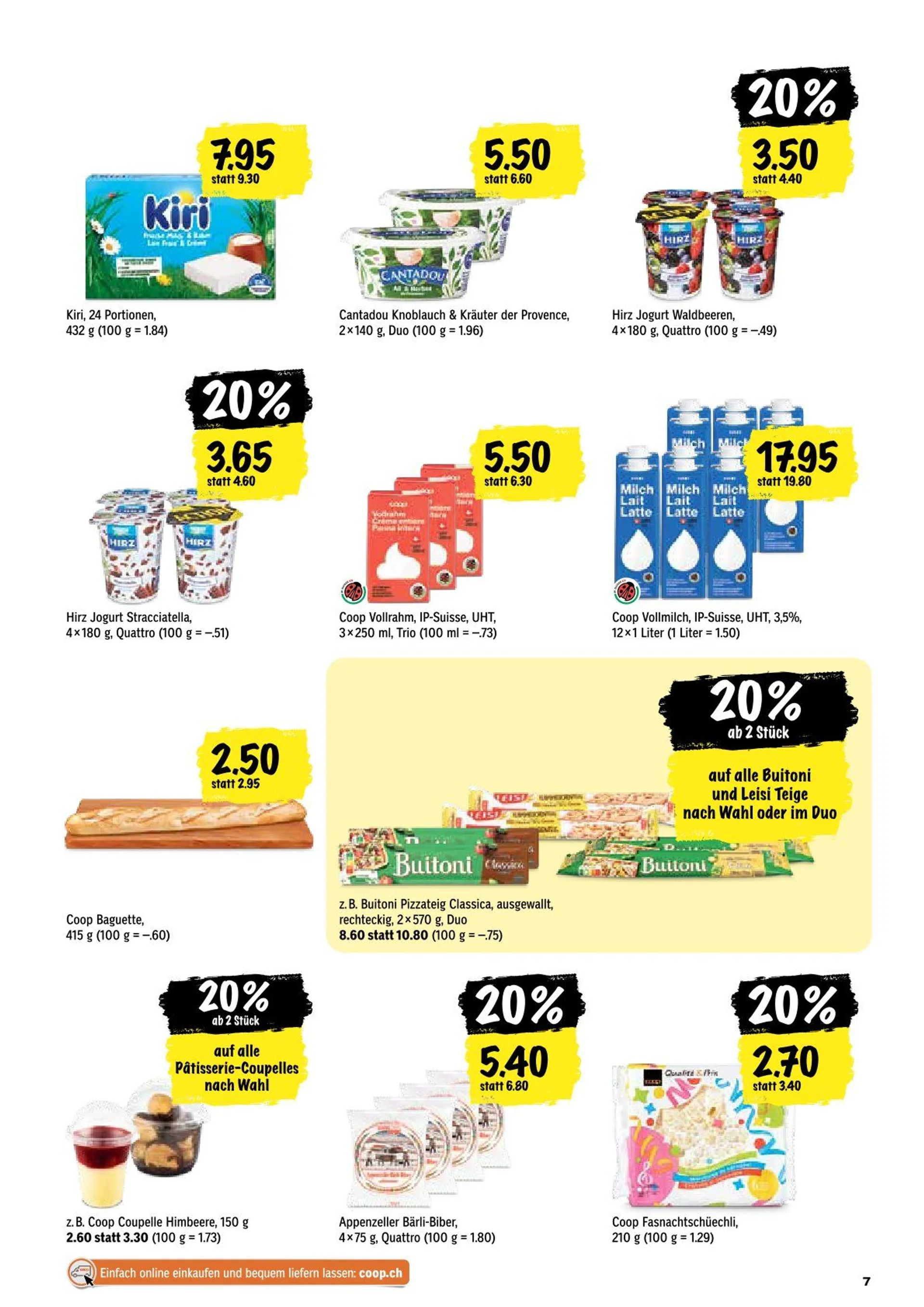 Coop Katalog von 20. Februar bis 26. Februar 2025 - Prospekt seite  7