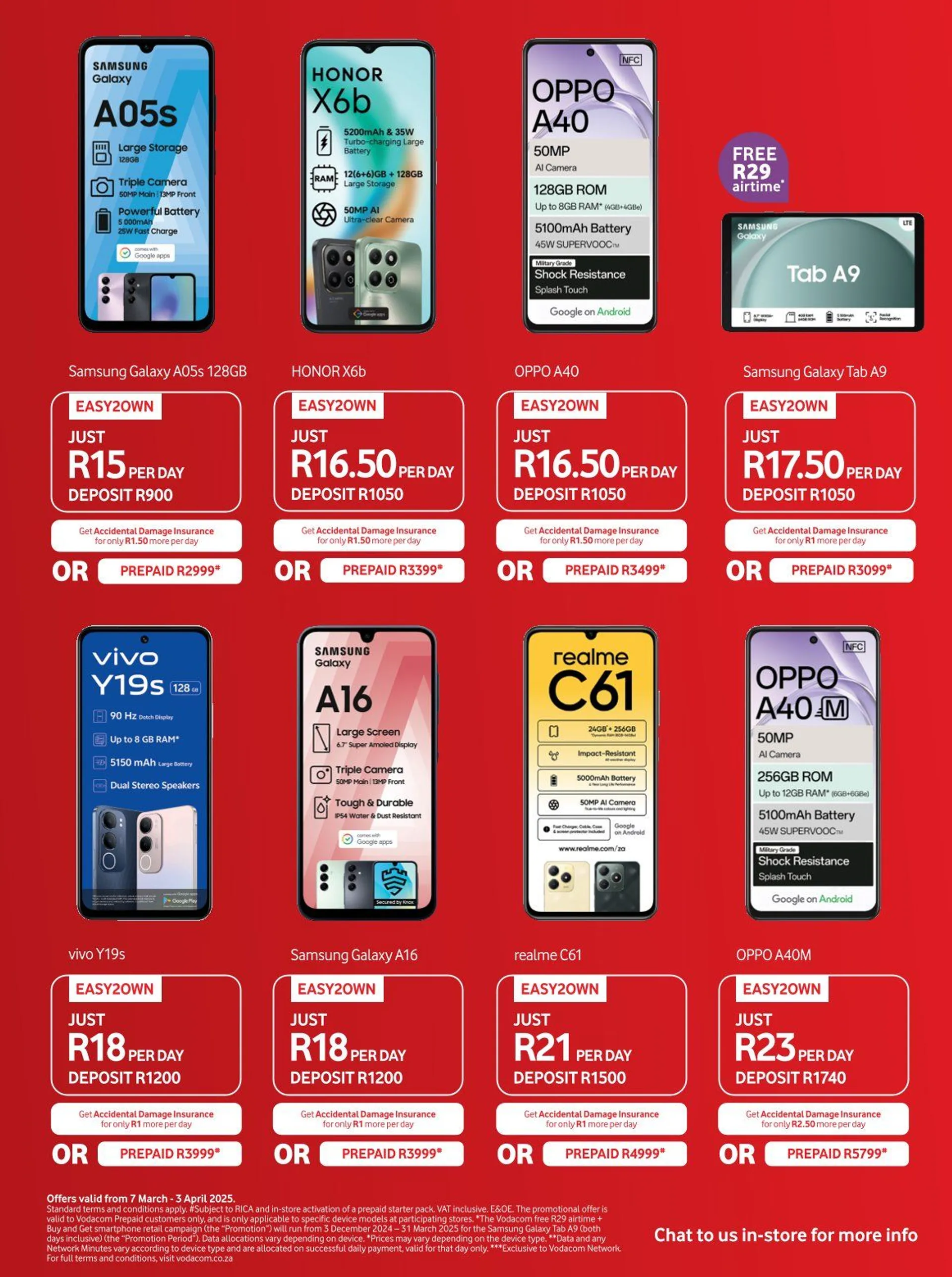 Vodacom Deals from 7 March to 3 April 2025 - Catalogue Page 2