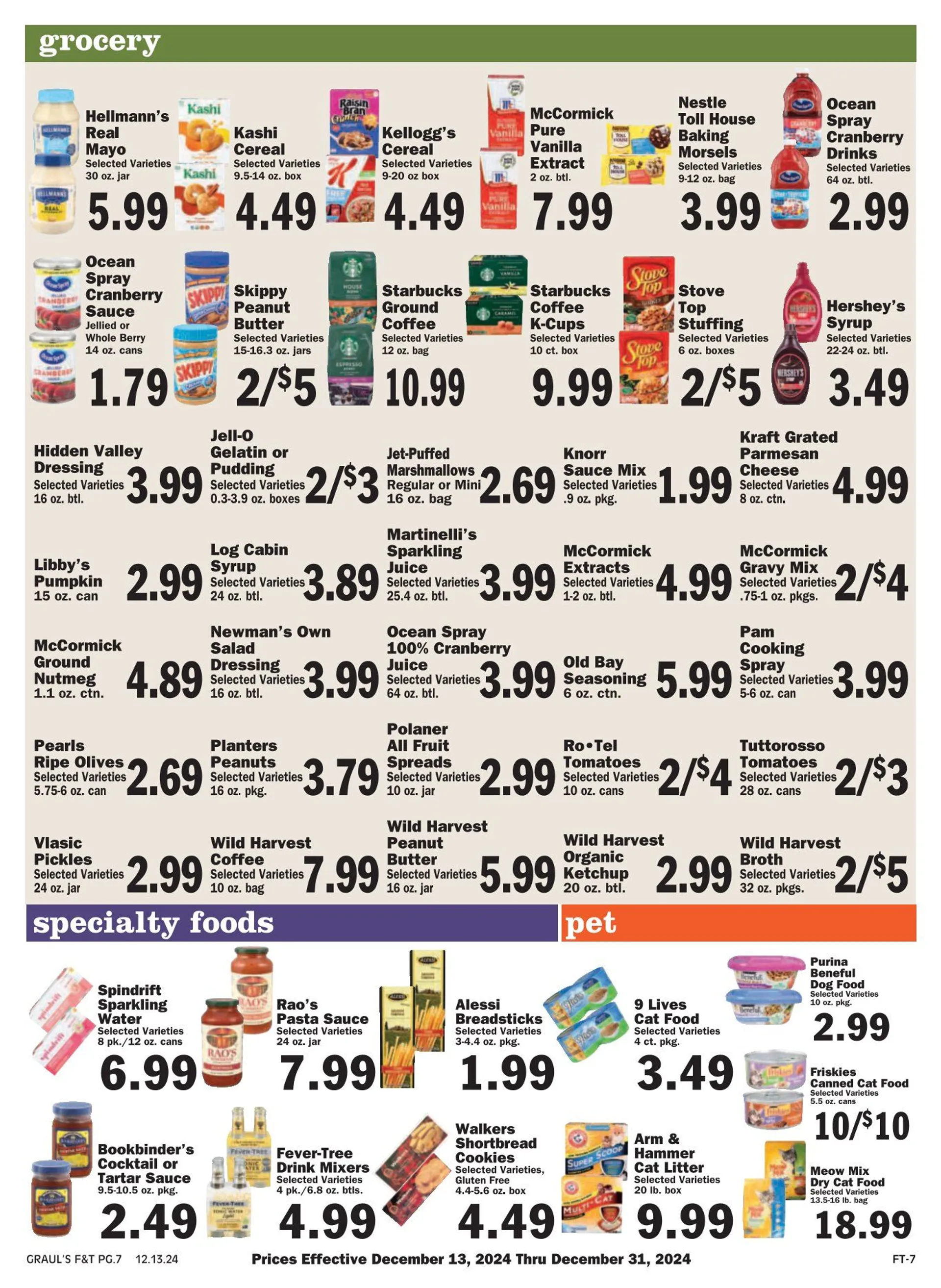 Weekly ad Graul's Market Deals from December 17 to December 31 2024 - Page 7