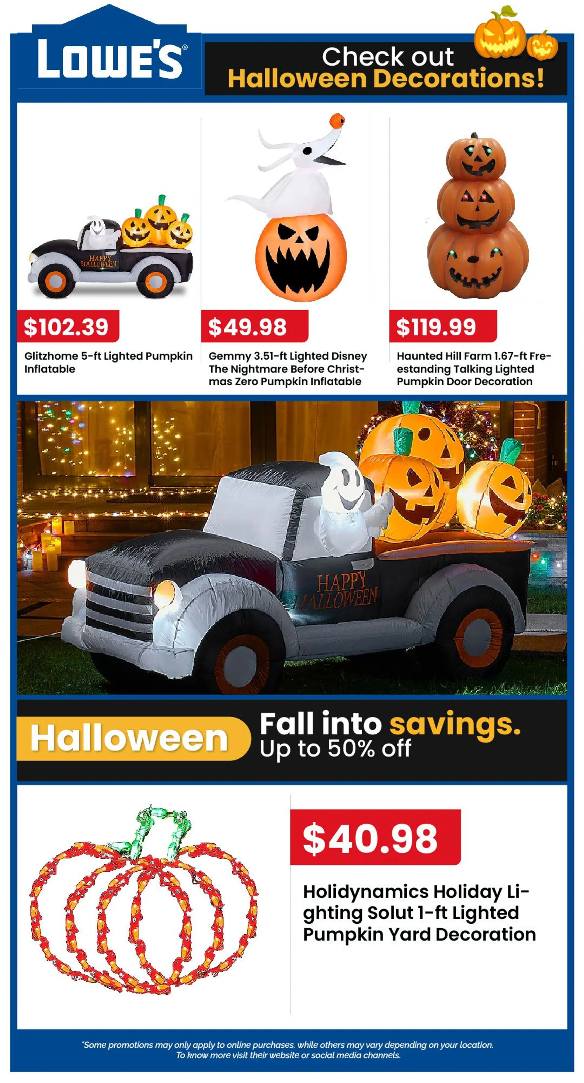 Weekly ad Lowe's Halloween sales from September 27 to October 31 2024 - Page 6