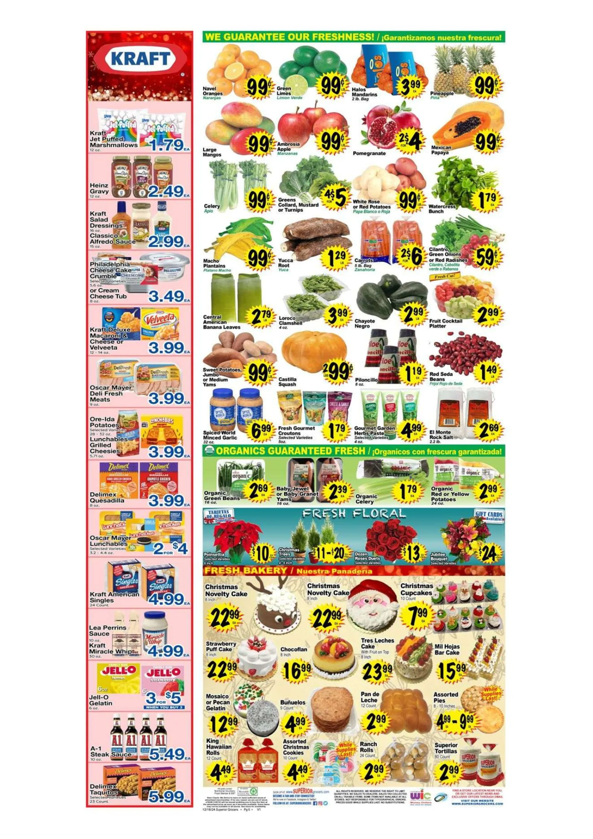 Weekly ad Superior Grocers Weekly Ad from December 18 to December 24 2024 - Page 6