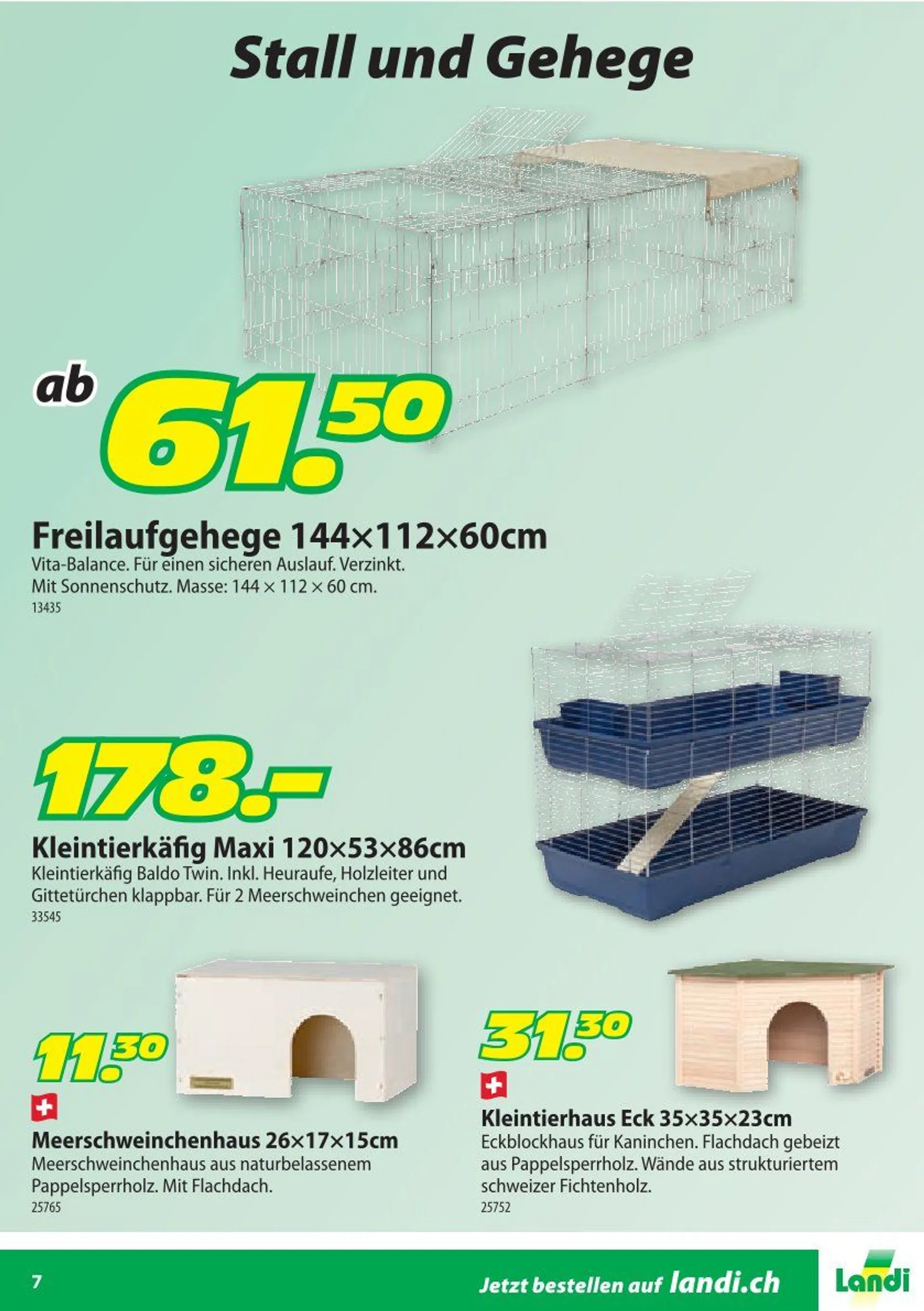 LANDI - Nager / Vita-Balance von 13. Januar bis 31. Dezember 2025 - Prospekt seite  7