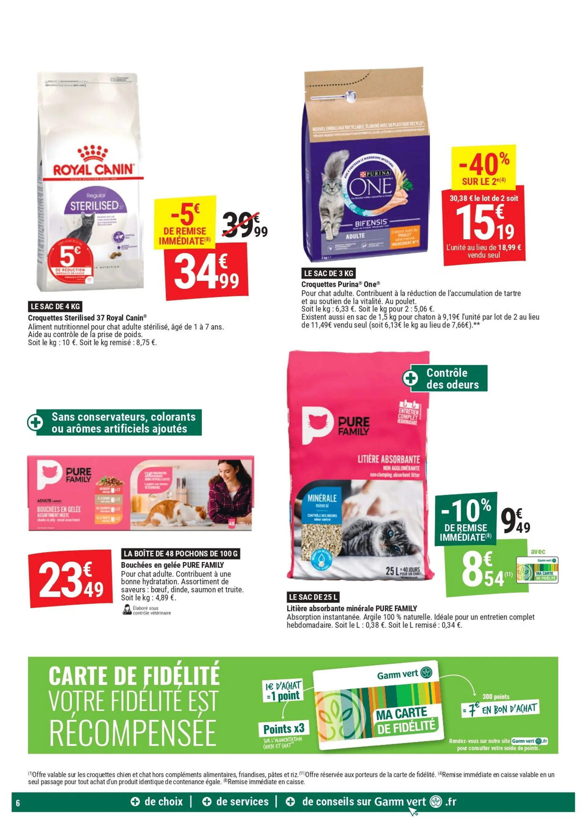 Promos de Gamm vert du 11 septembre au 22 septembre 2024 - Catalogue page 6