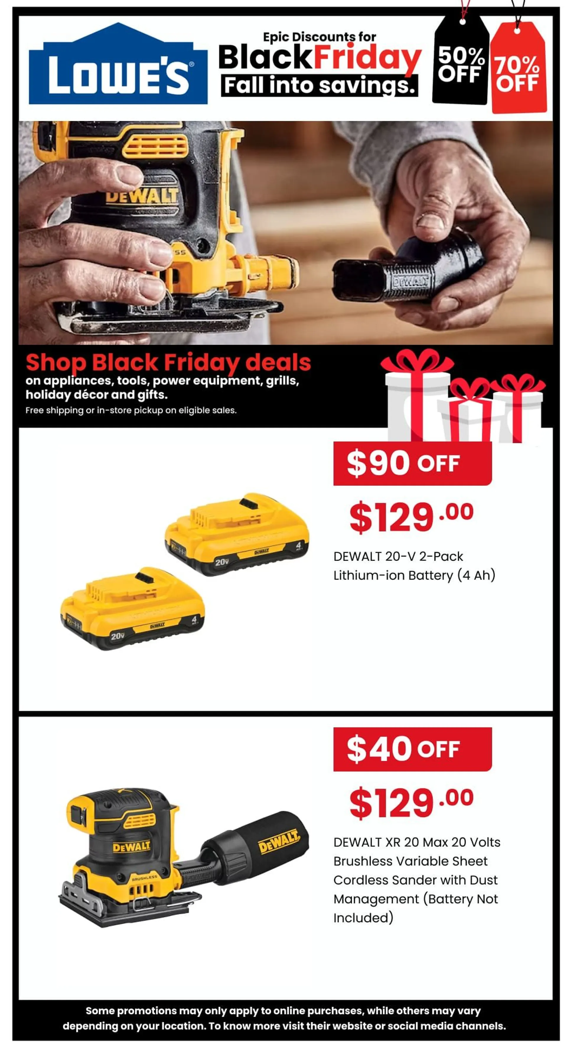 Weekly ad Black Friday deals from October 31 to December 1 2024 - Page 9