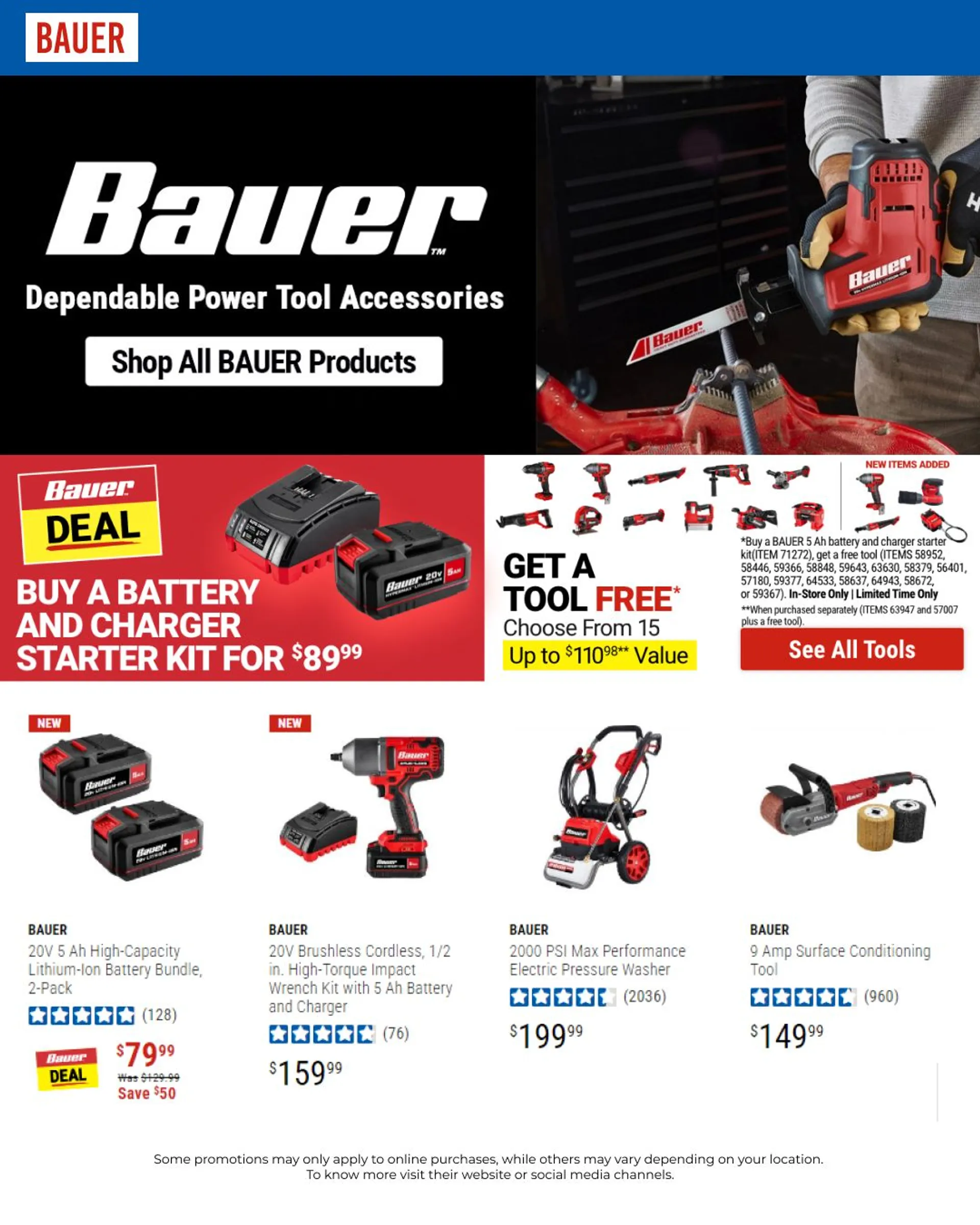 Weekly ad HARBOR FREIGHT SALES from July 19 to August 2 2024 - Page 6