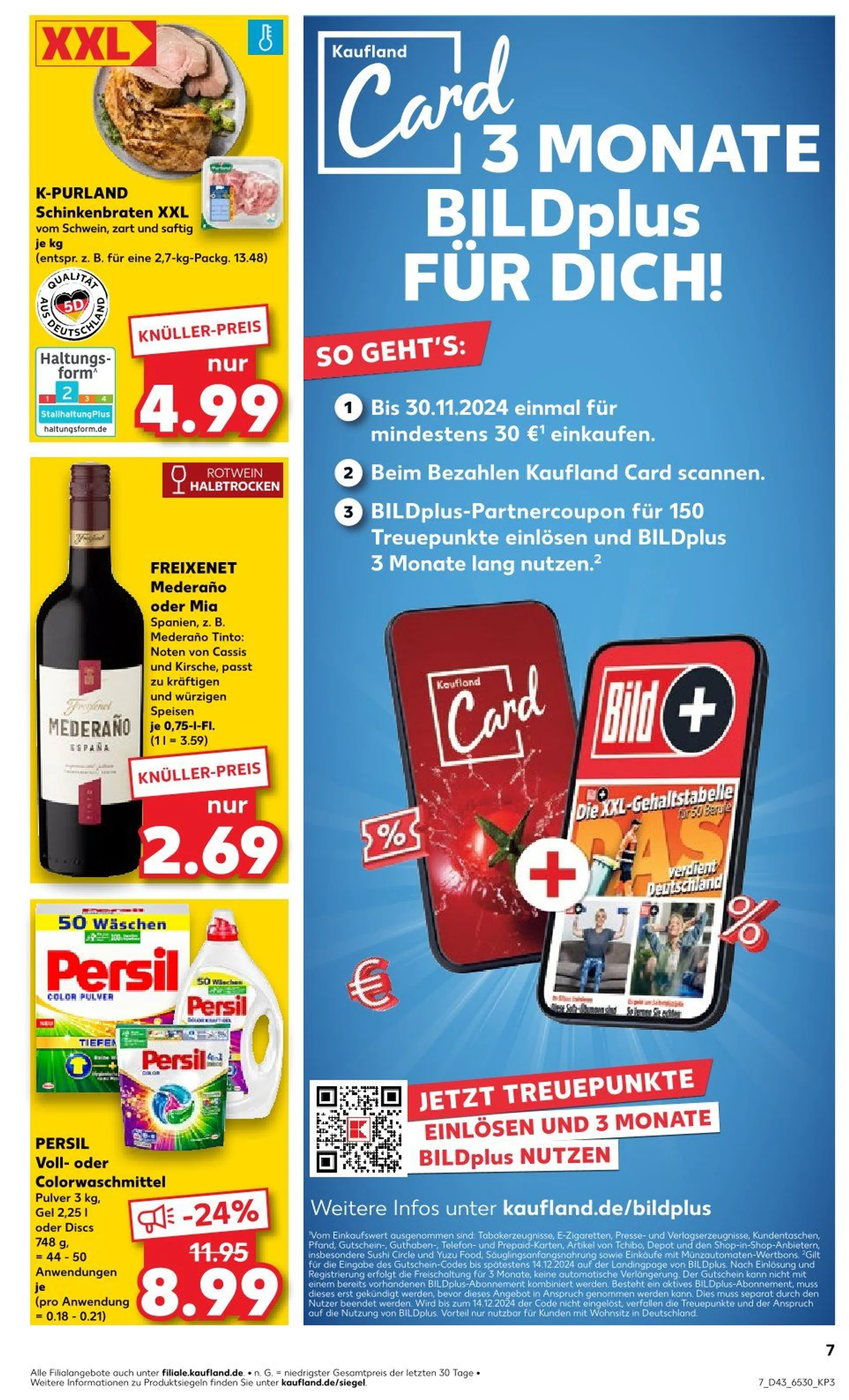 Kaufland Prospekts von 24. Oktober bis 30. Oktober 2024 - Prospekt seite 7