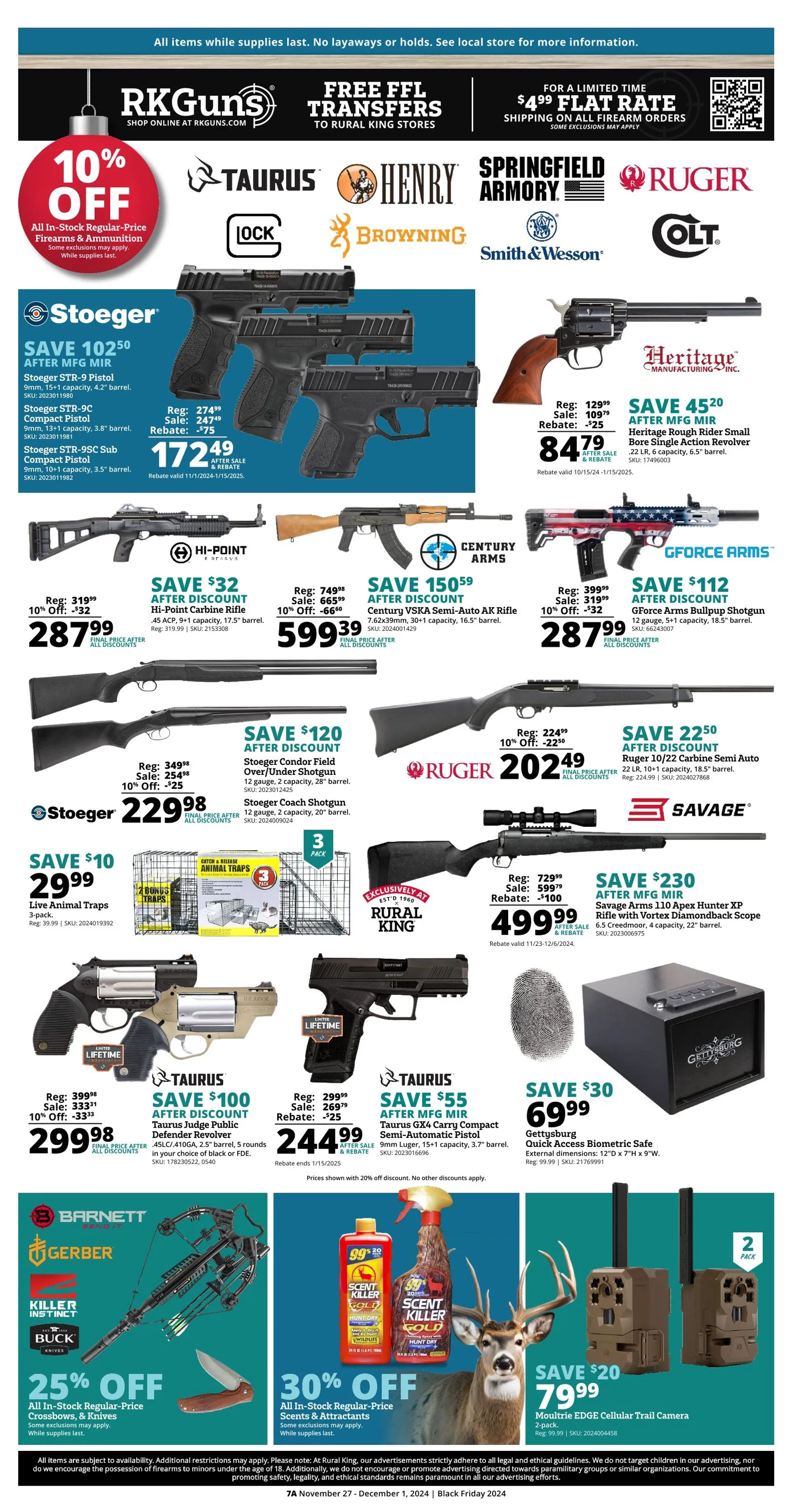 Weekly ad Rural King Deals from November 27 to December 1 2024 - Page 7