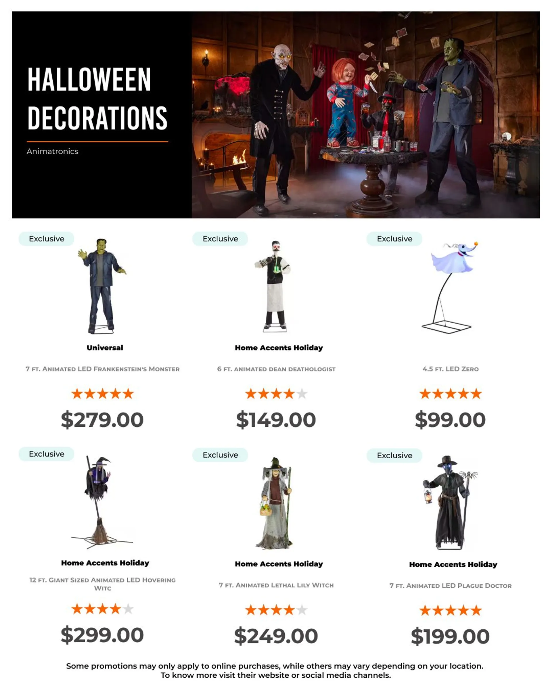 Weekly ad Halloween Decorations from August 12 to September 10 2024 - Page 6