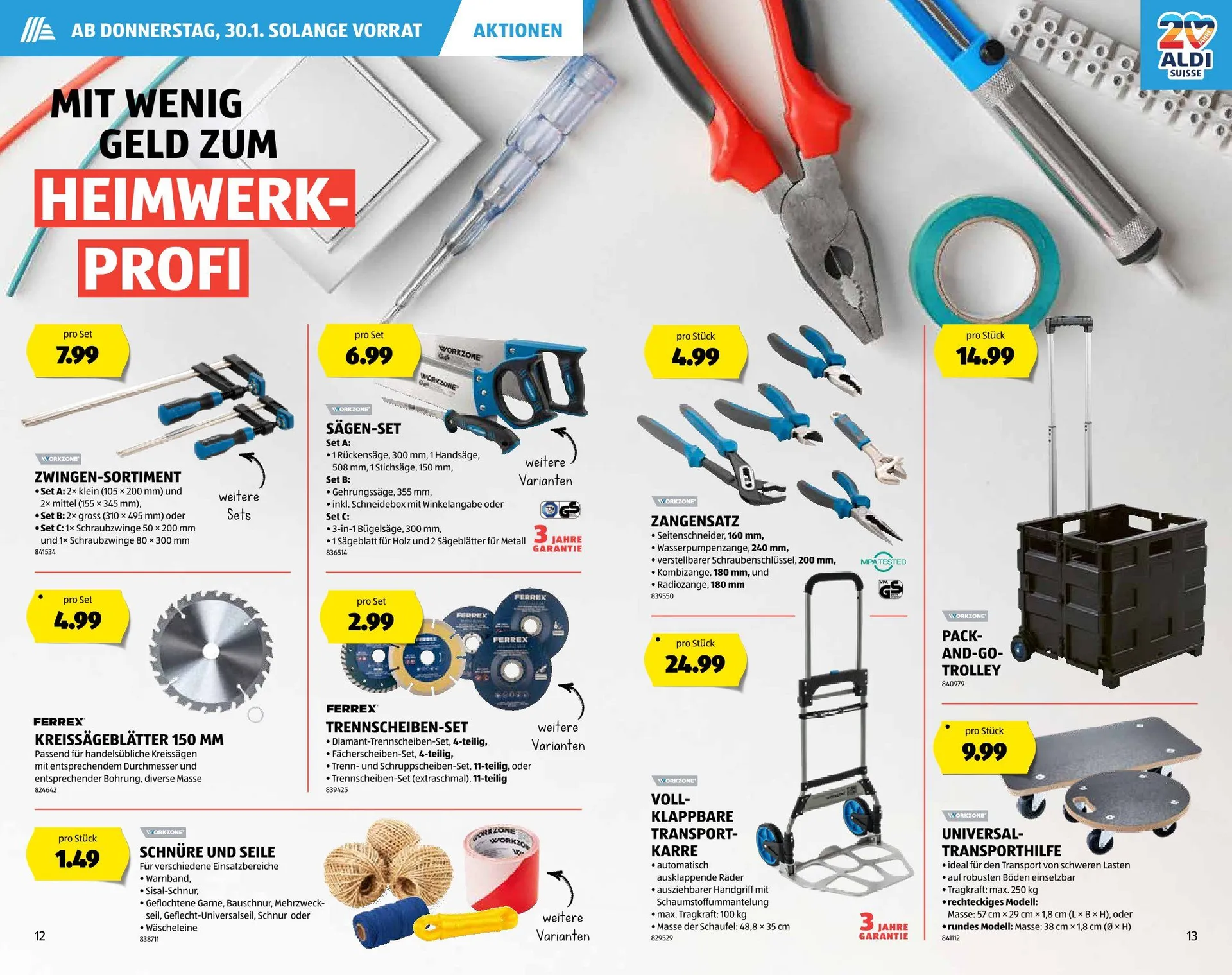 Aldi Prospekt von 30. Januar bis 1. Februar 2025 - Prospekt seite  7