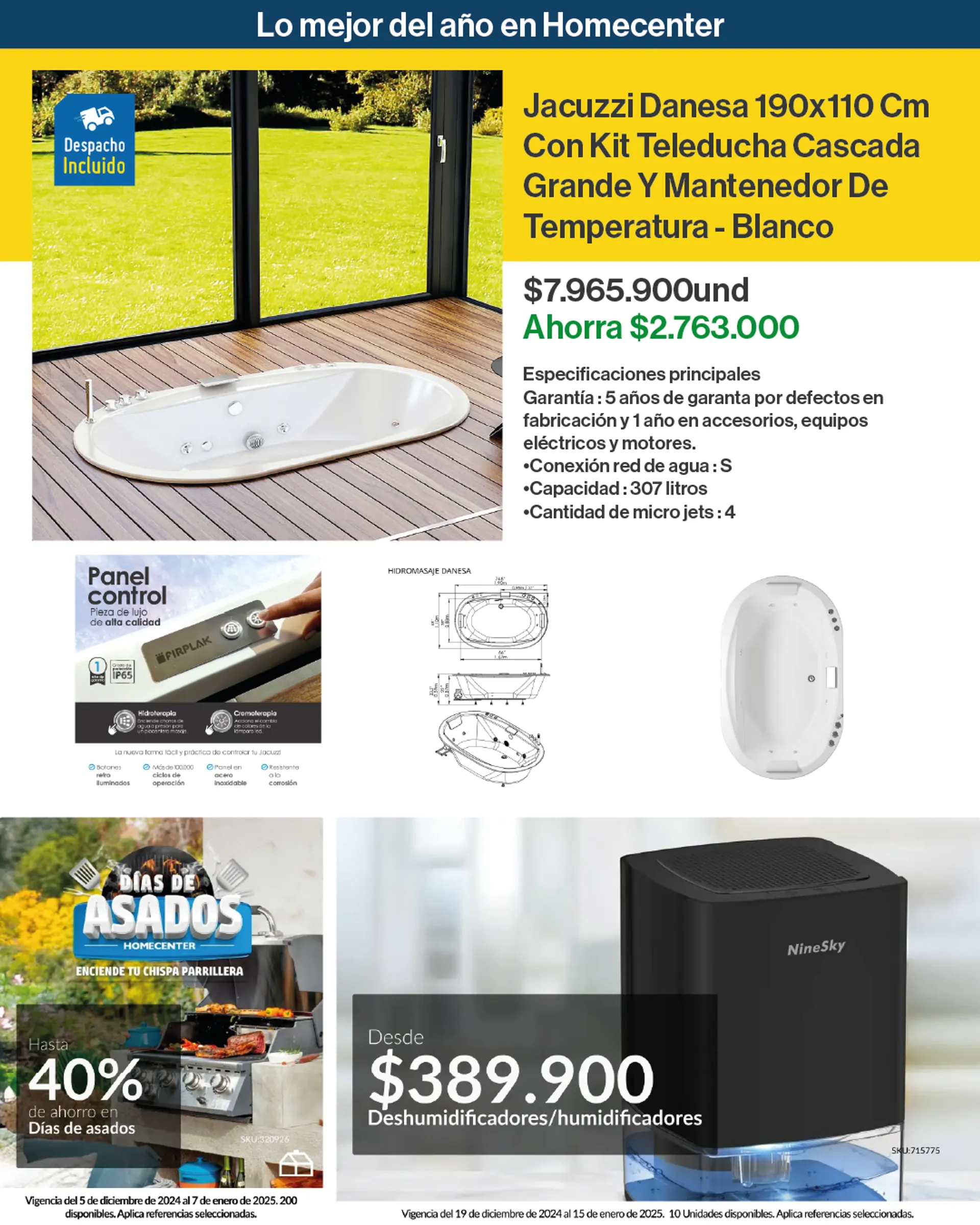 Catalogo de Homecenter Ofertas semanale 27 de diciembre al 10 de enero 2025 - Pag 4