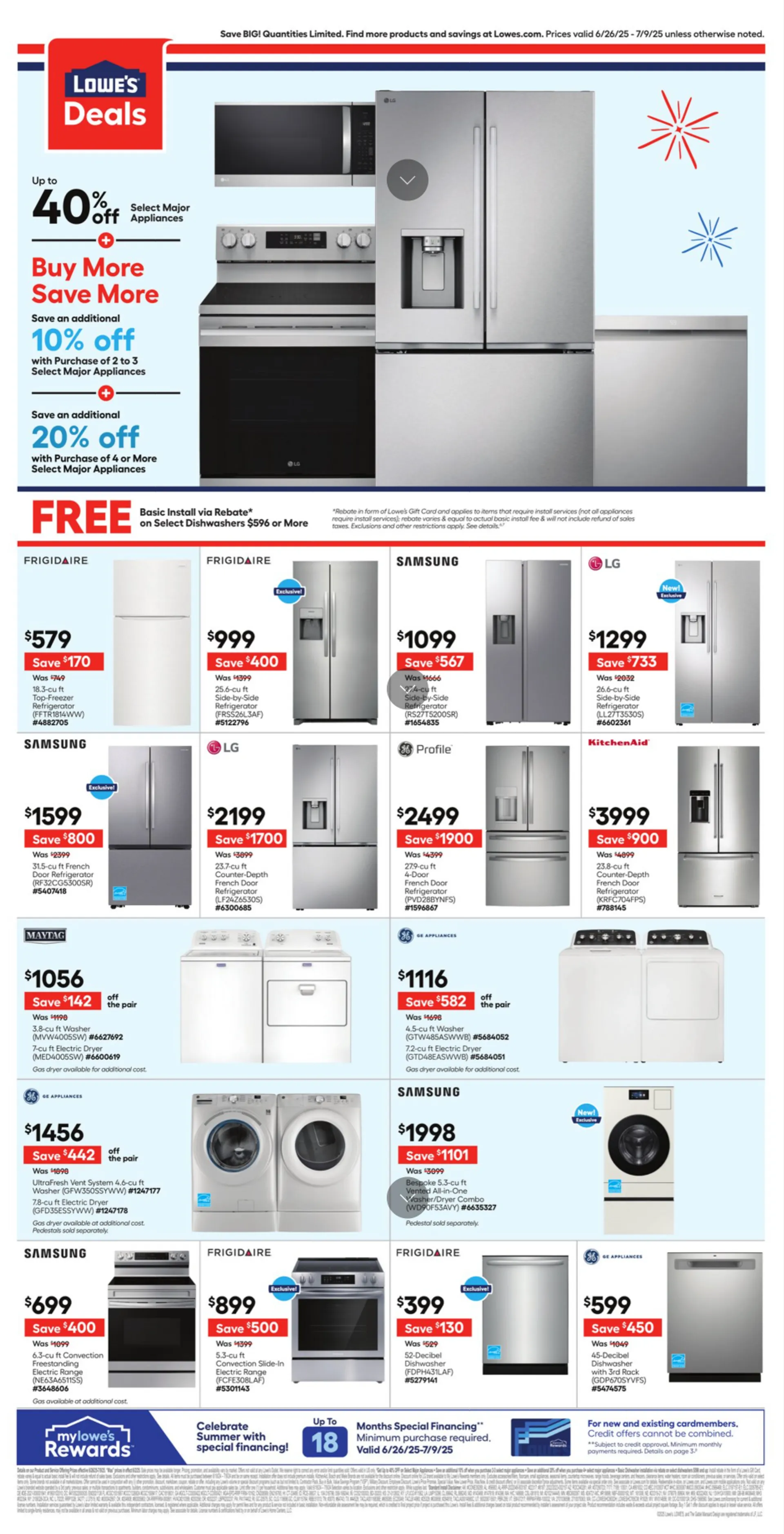 Weekly ad Lowe's Weekly Ad from June 27 to July 9 2025 - Page 6