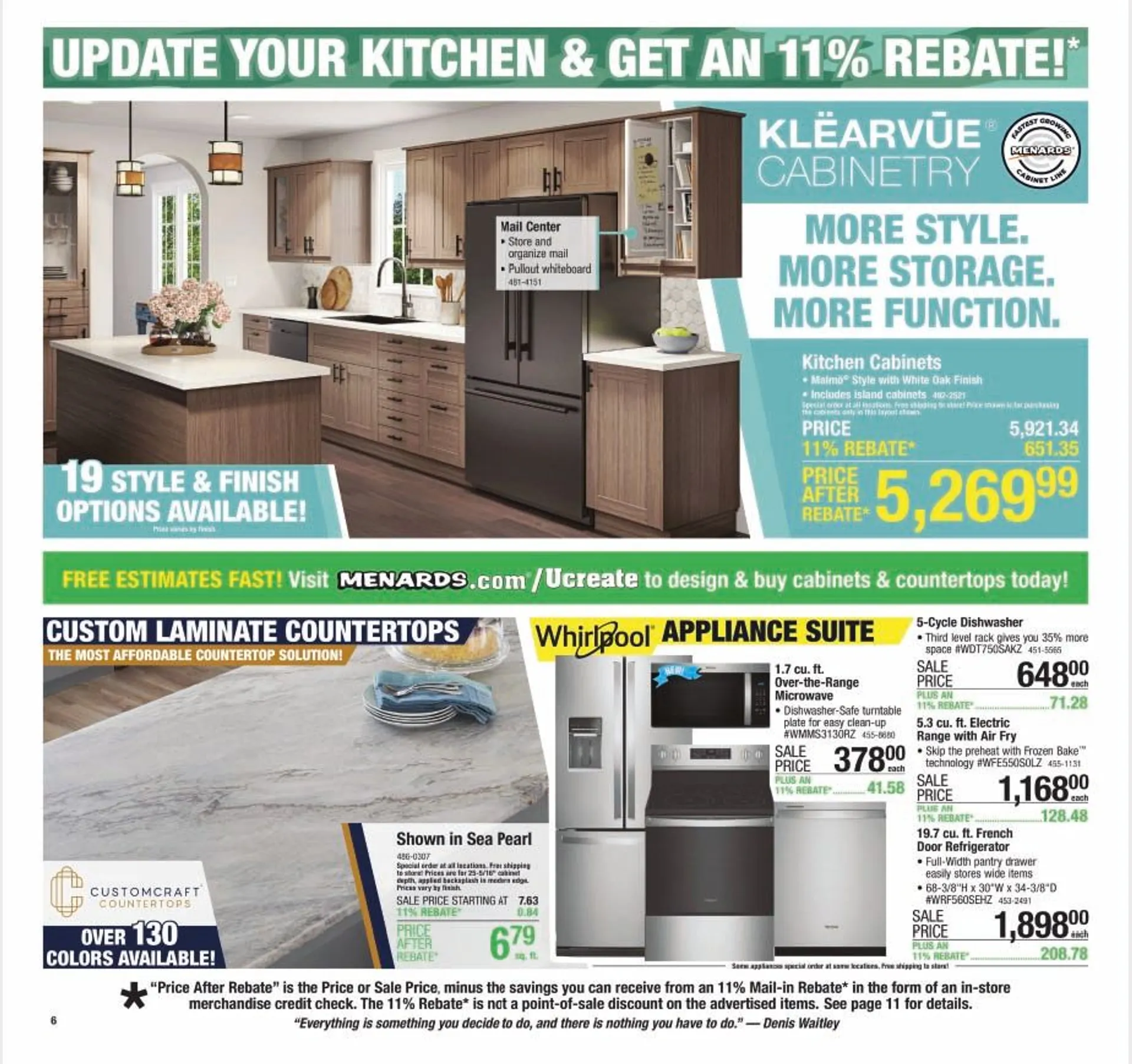 Weekly ad Menards Weekly Flyer from October 24 to November 3 2024 - Page 6