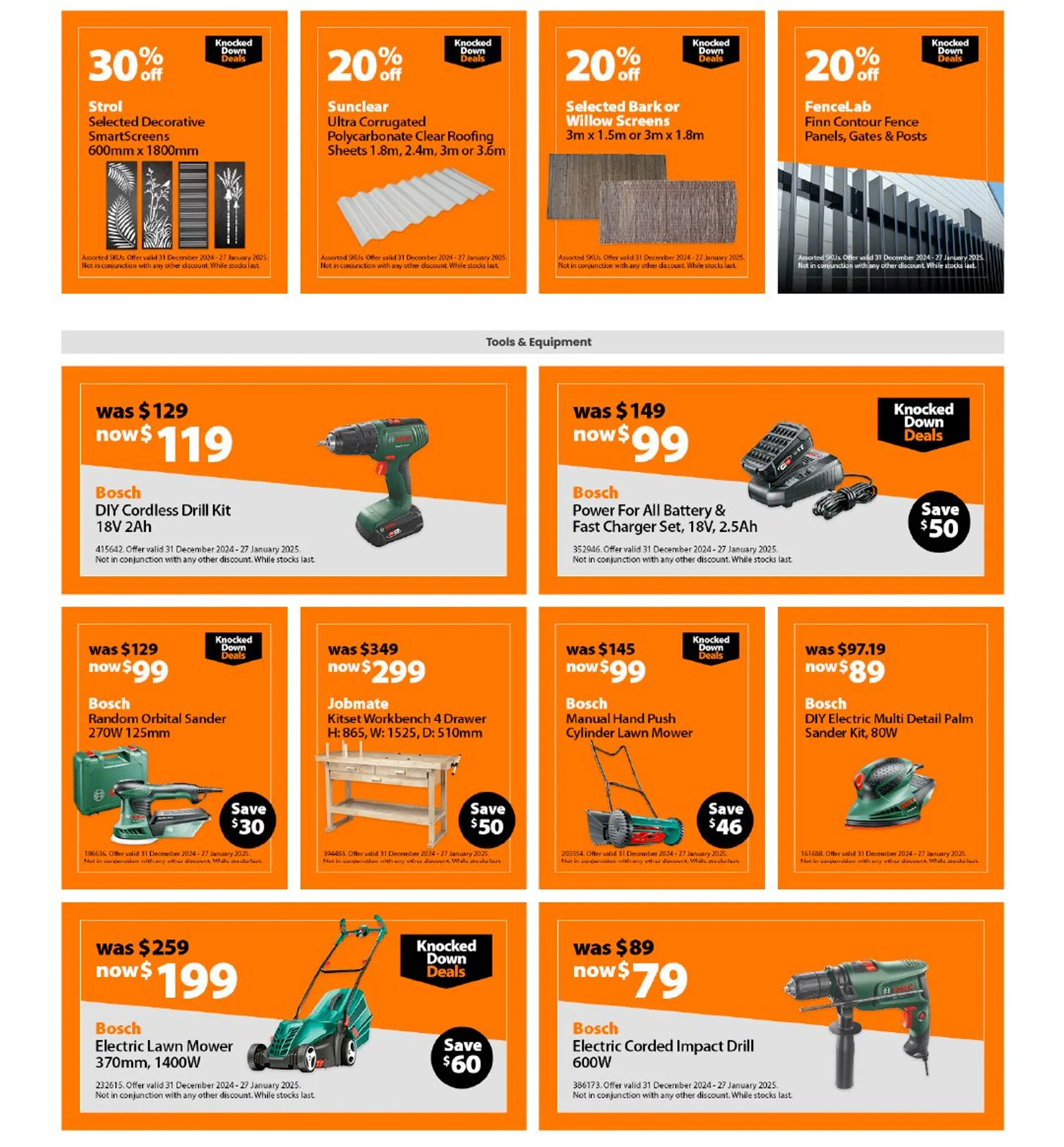 Mitre 10 Weekly Offers from 17 January to 27 January 2025 - Catalogue Page 6