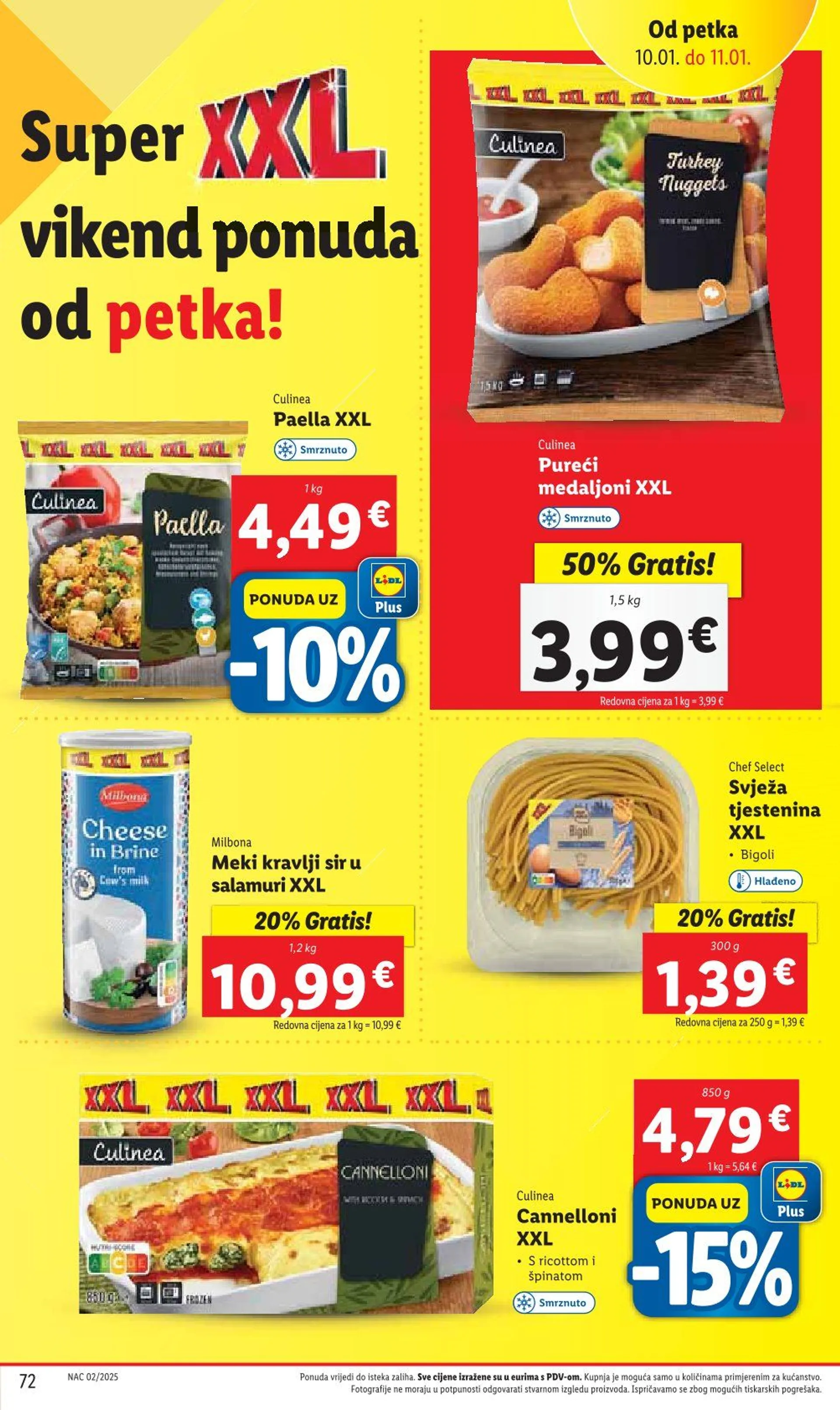 Katalog Lidl Posebna ponuda trgovine od 7. siječnja do 11. siječnja 2025. - Pregled Stranica 72