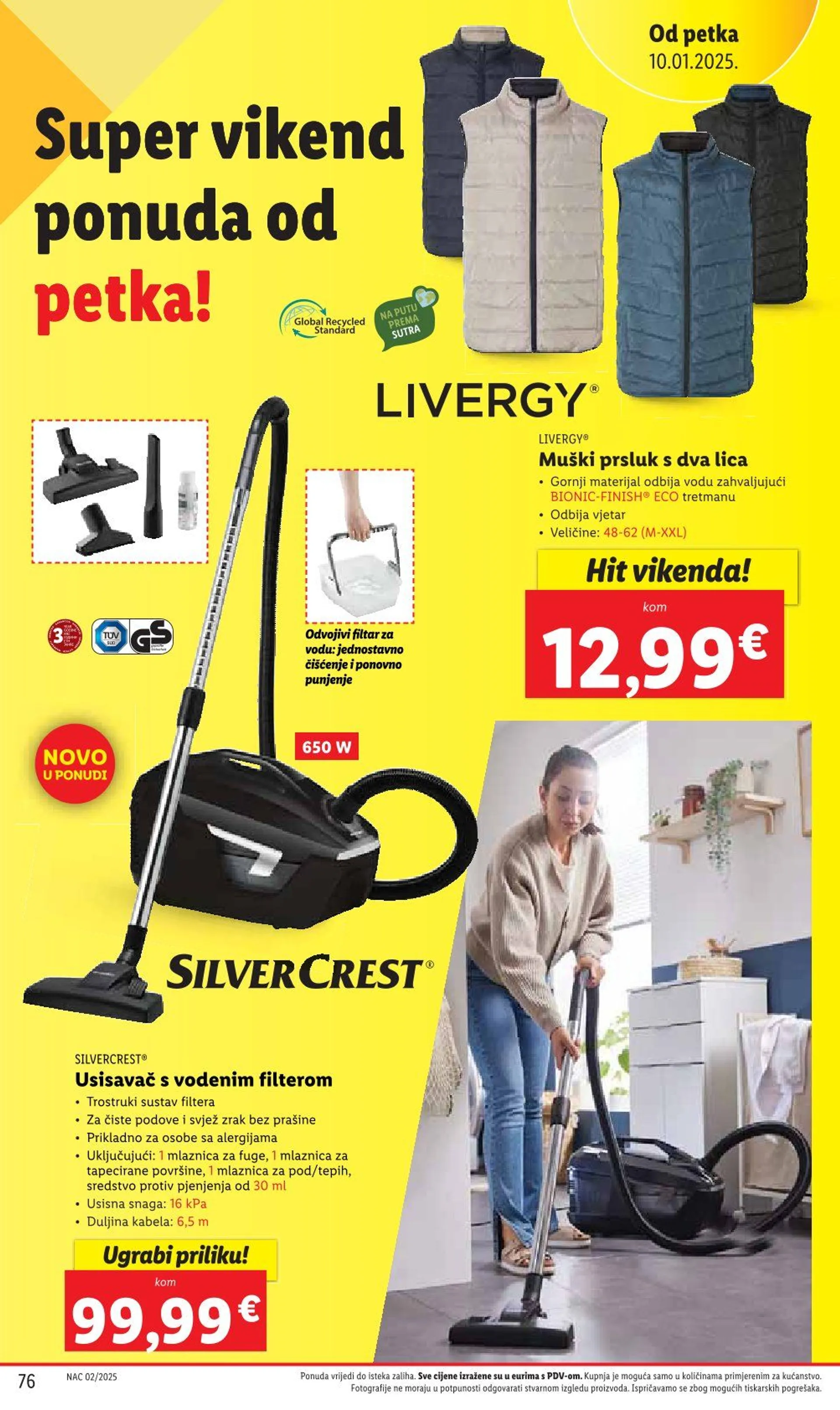 Katalog Lidl Posebna ponuda trgovine od 7. siječnja do 11. siječnja 2025. - Pregled Stranica 76