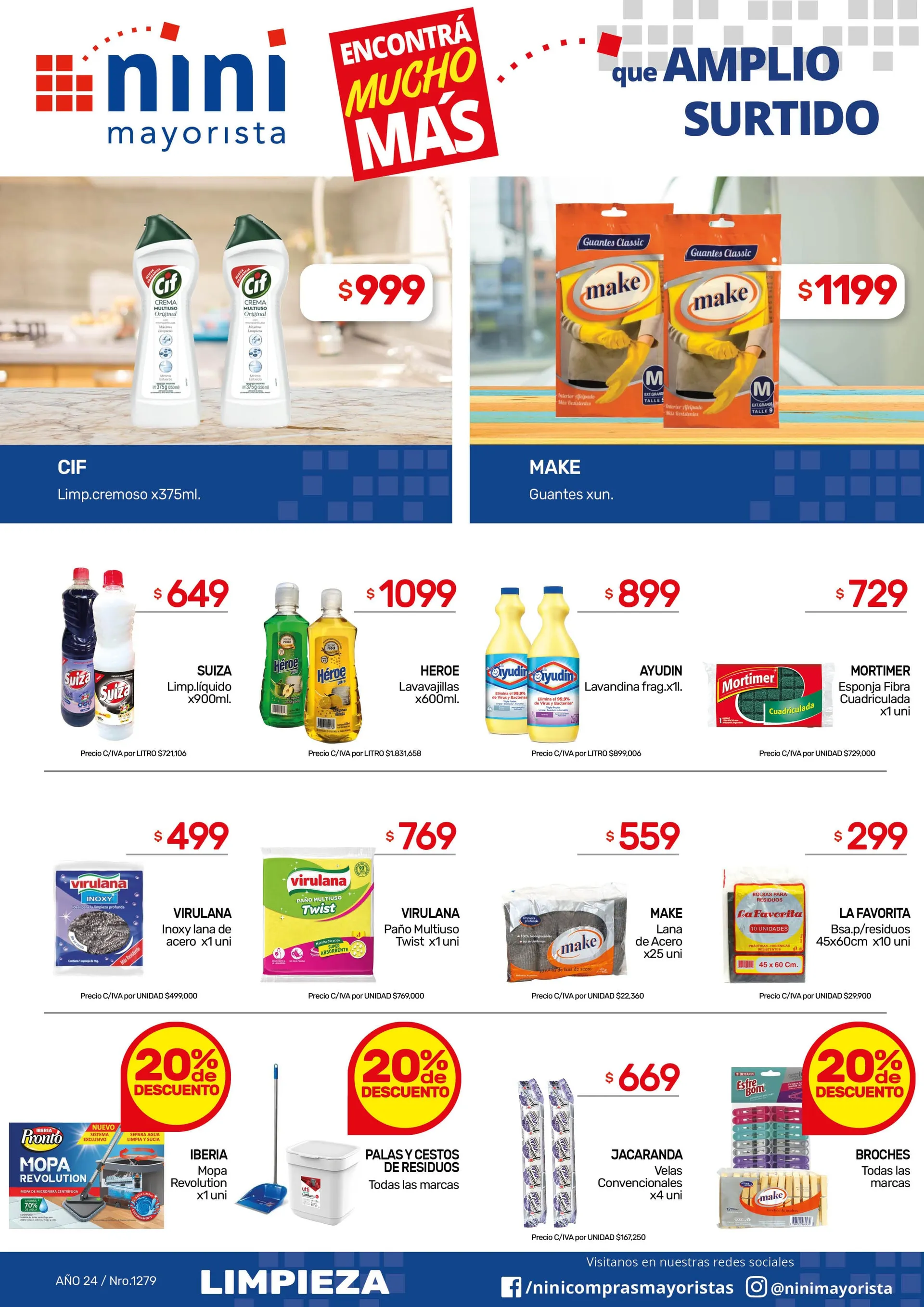 Ofertas de Nini Mayorista Ofertas 28 de octubre al 3 de noviembre 2024 - Página 8 del catálogo