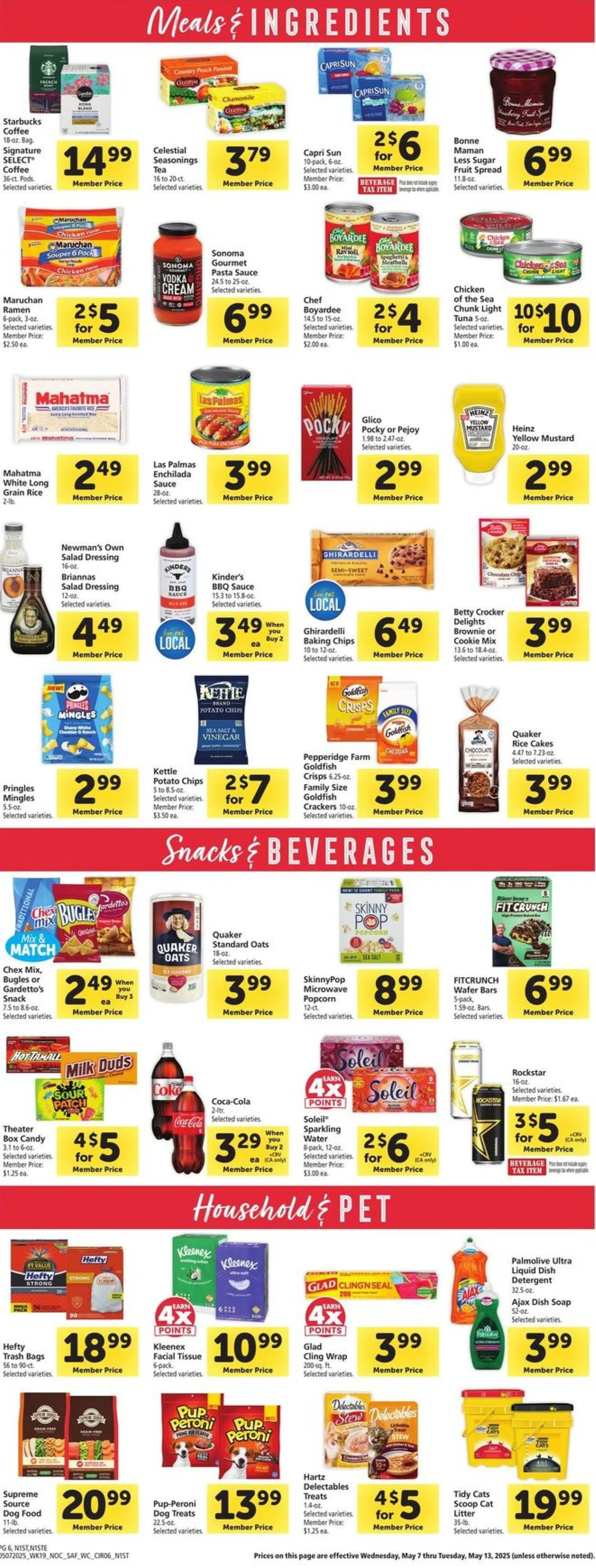 Safeway Deals from May 9 to May 13 2025 - flyer page 8