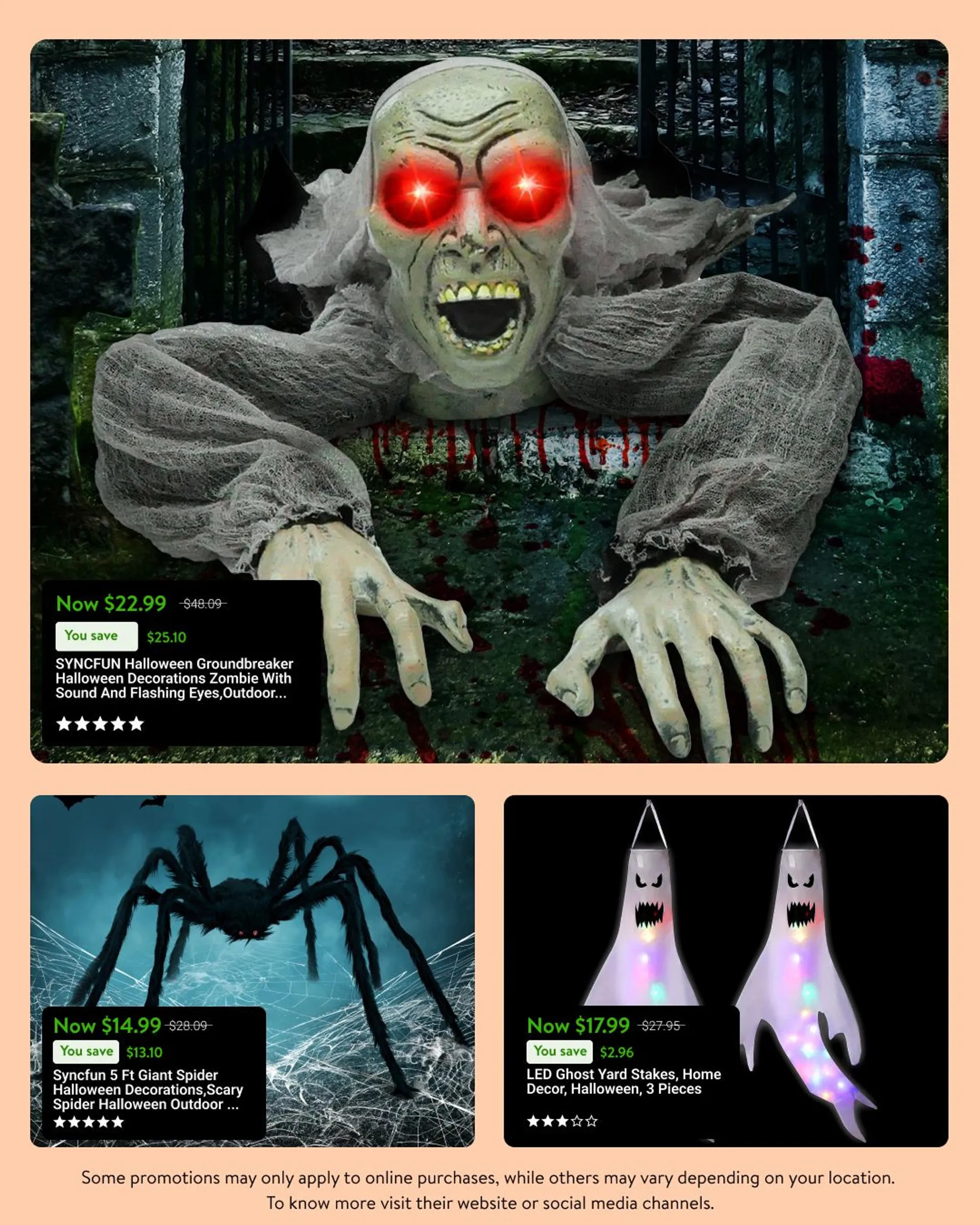 Weekly ad Halloween Decorations from August 26 to September 9 2024 - Page 7