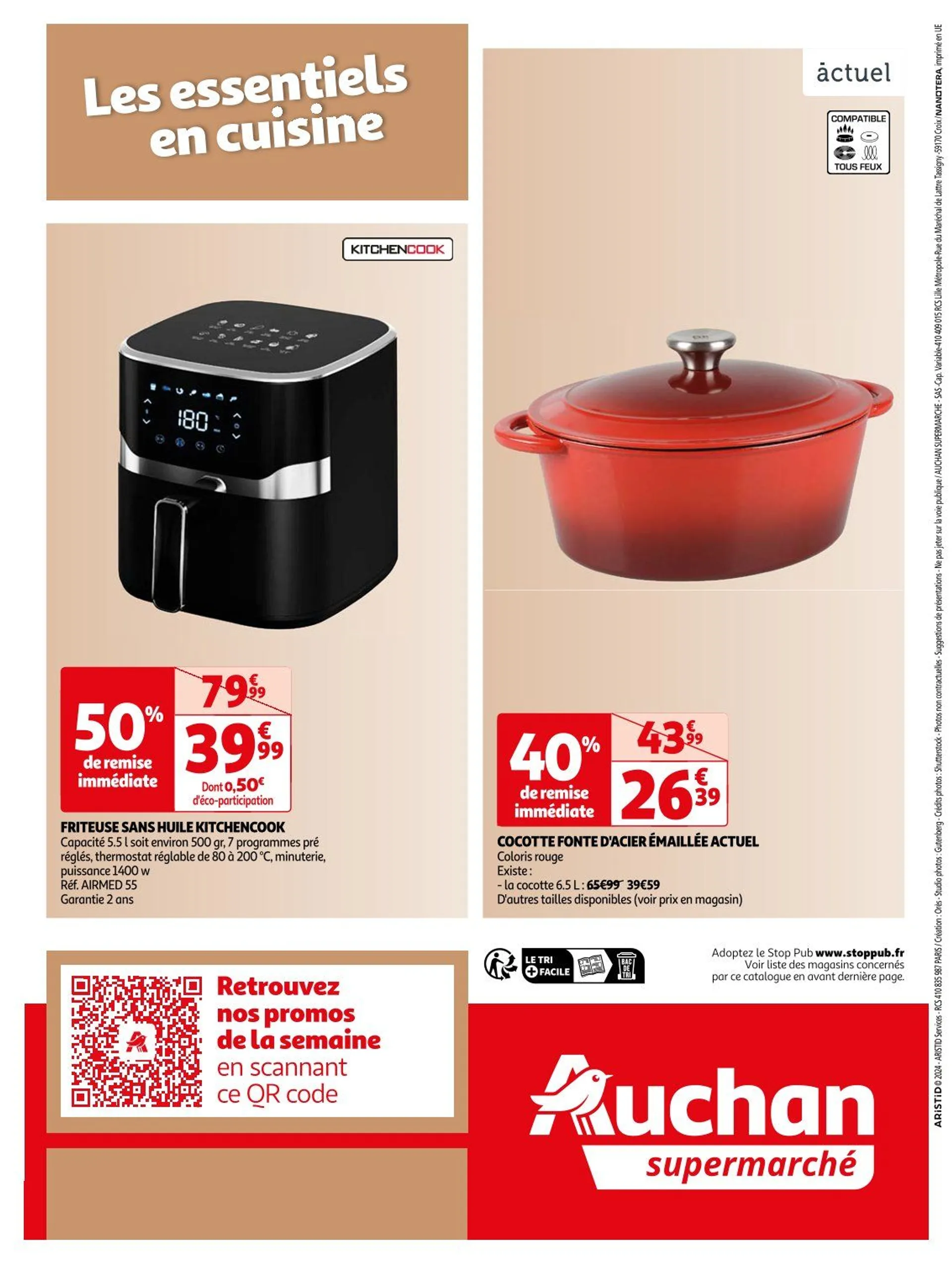 Auchan Brochures Offres du 24 septembre au 6 octobre 2024 - Catalogue page 8