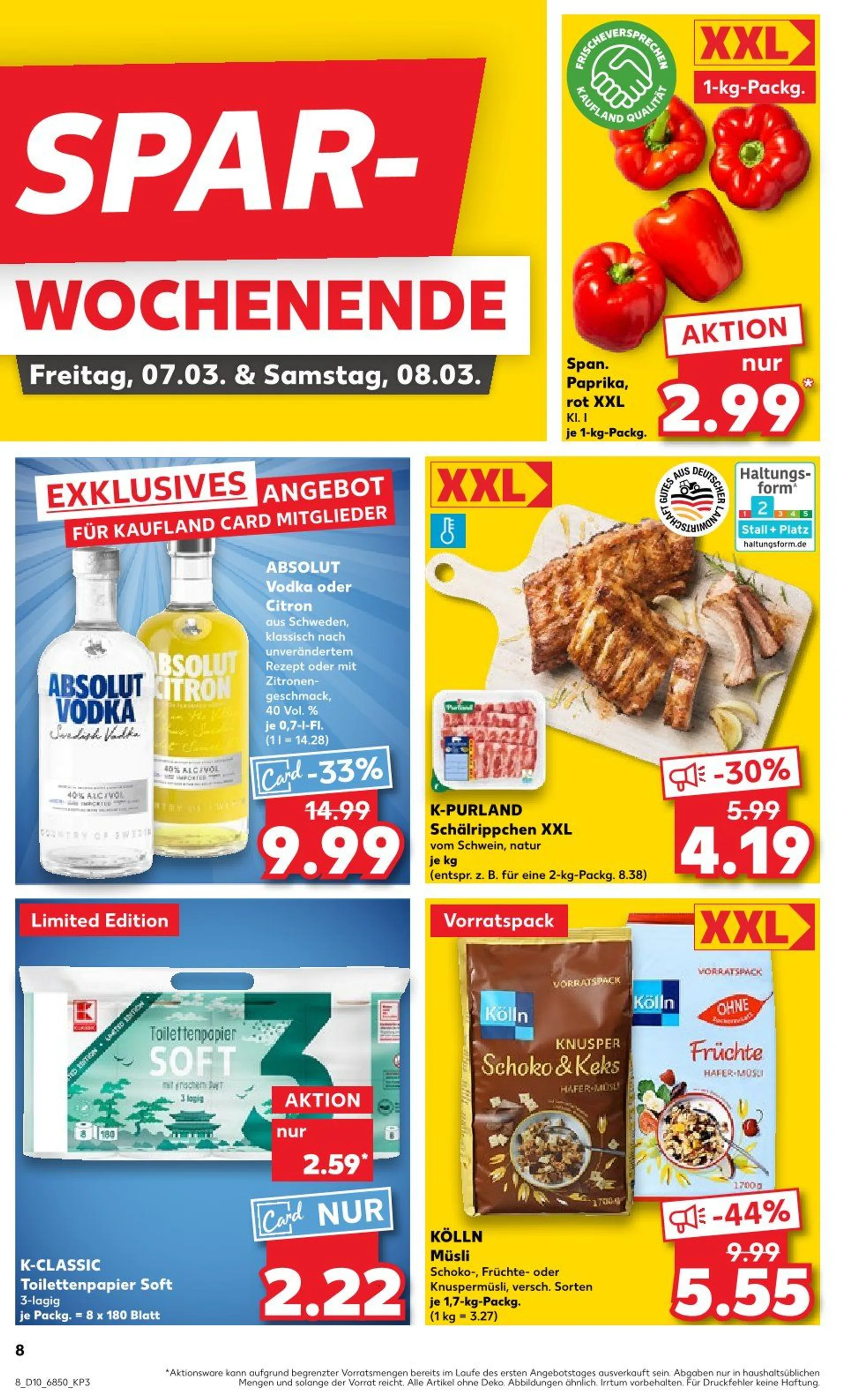 Kaufland Prospekt von 6. März bis 12. März 2025 - Prospekt seite 8