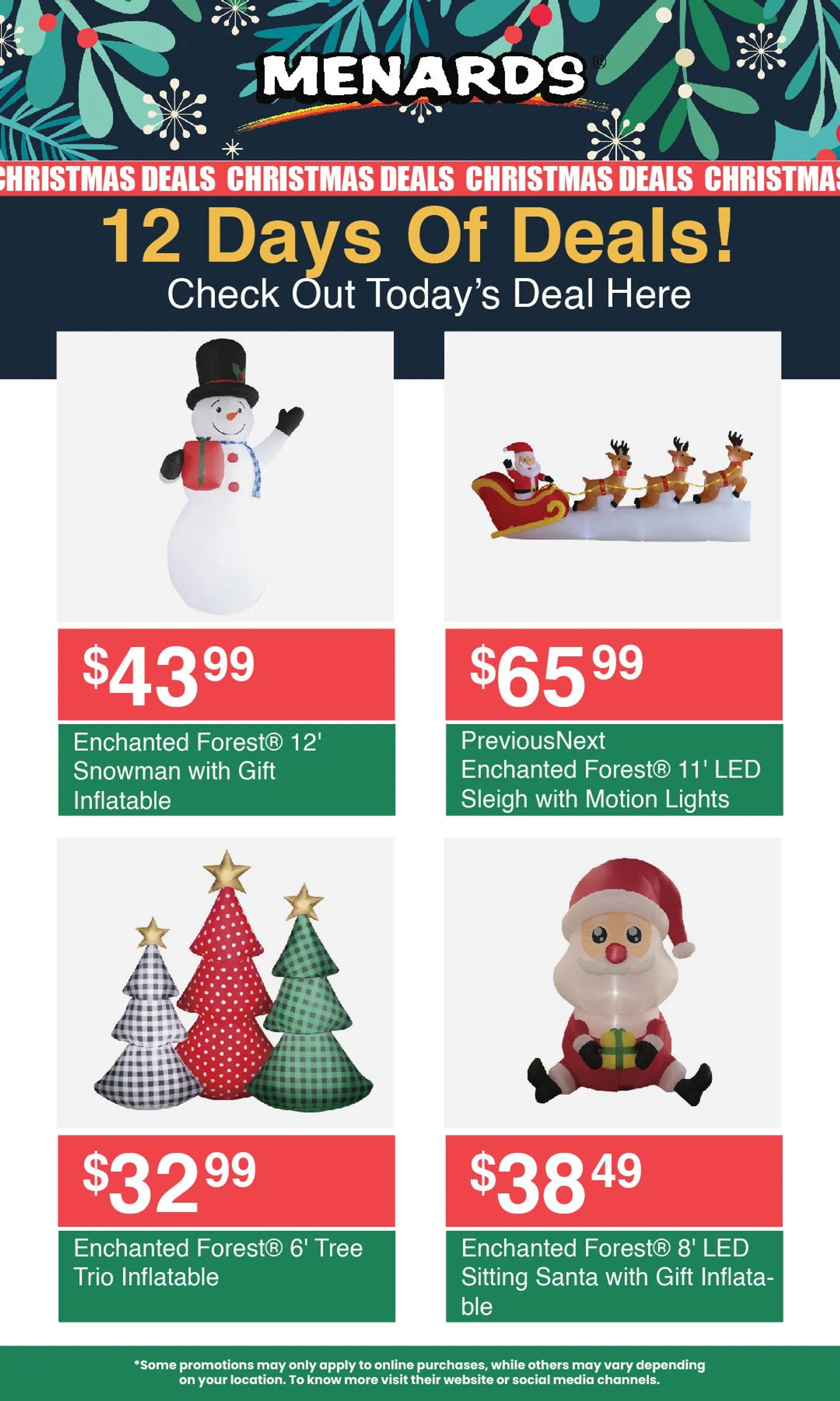 Weekly ad Christmas deals at Menards from December 20 to December 31 2024 - Page 7